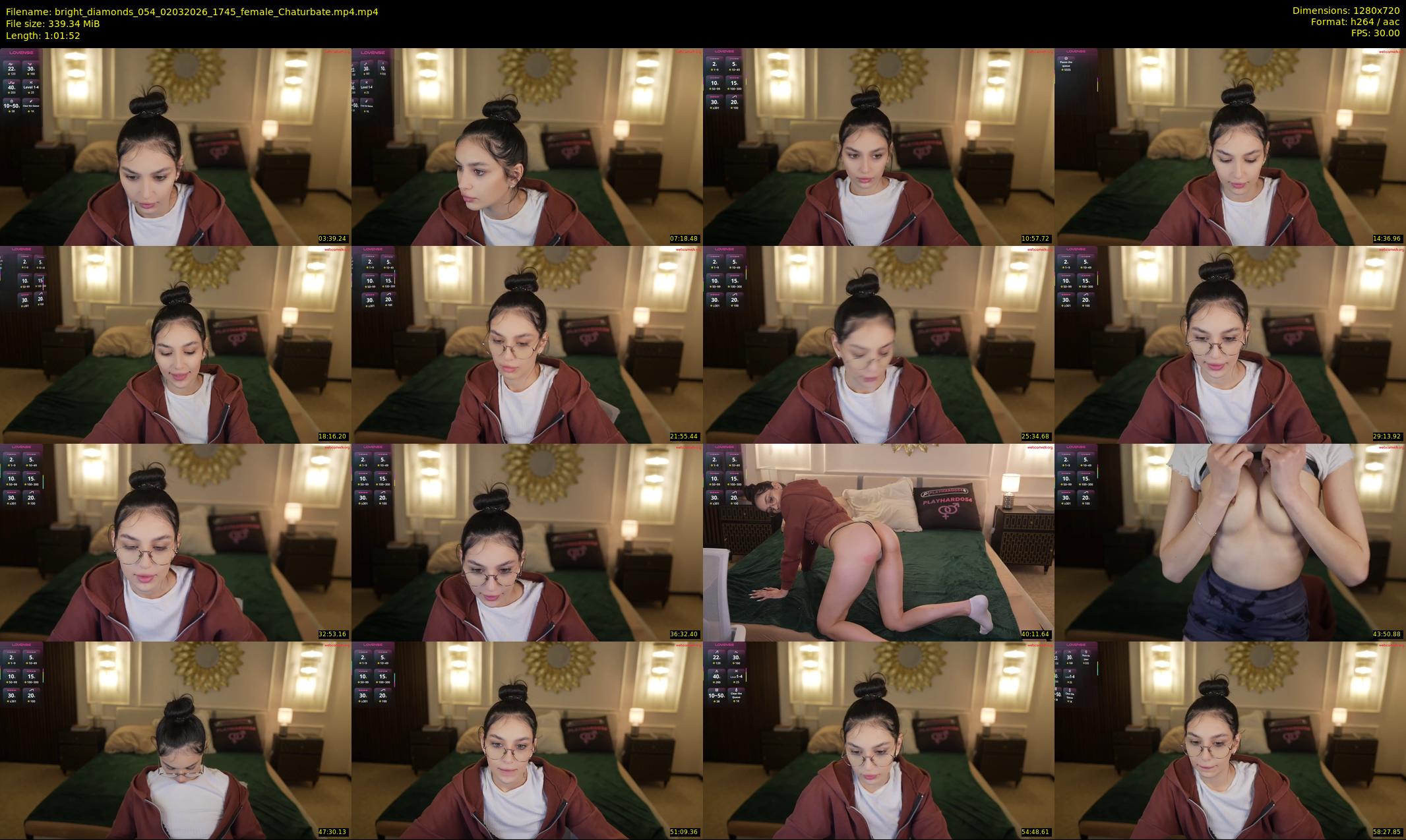 bright_diamonds_054 — 62 minute Chaturbate couple cam show recording, 720p, Mar 2, 2026