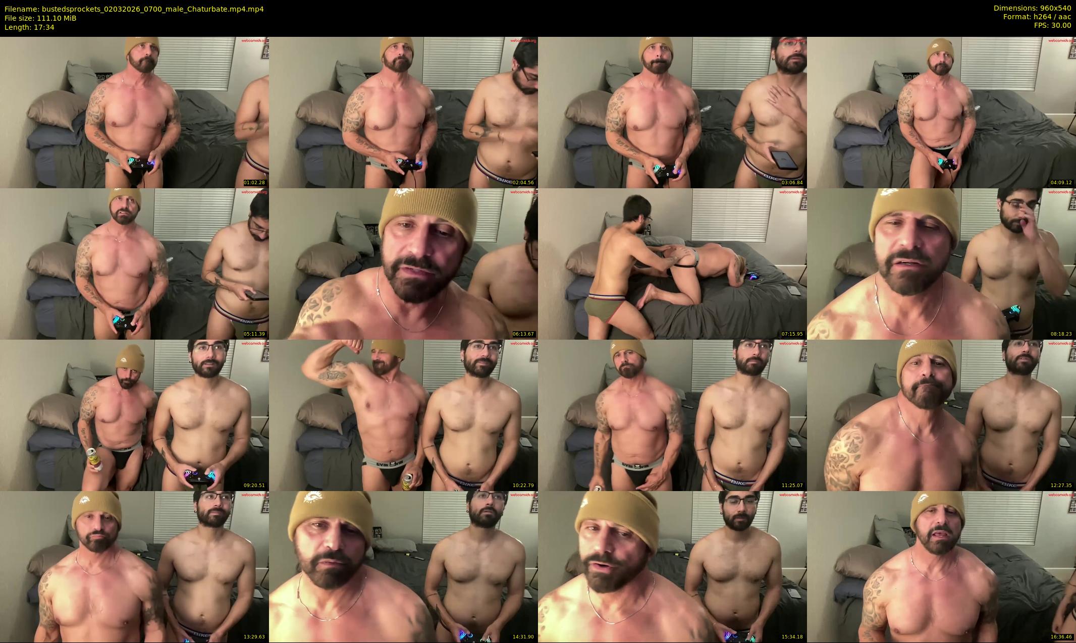 bustedsprockets — 18 minute Chaturbate male cam show recording, 480p, Mar 2, 2026
