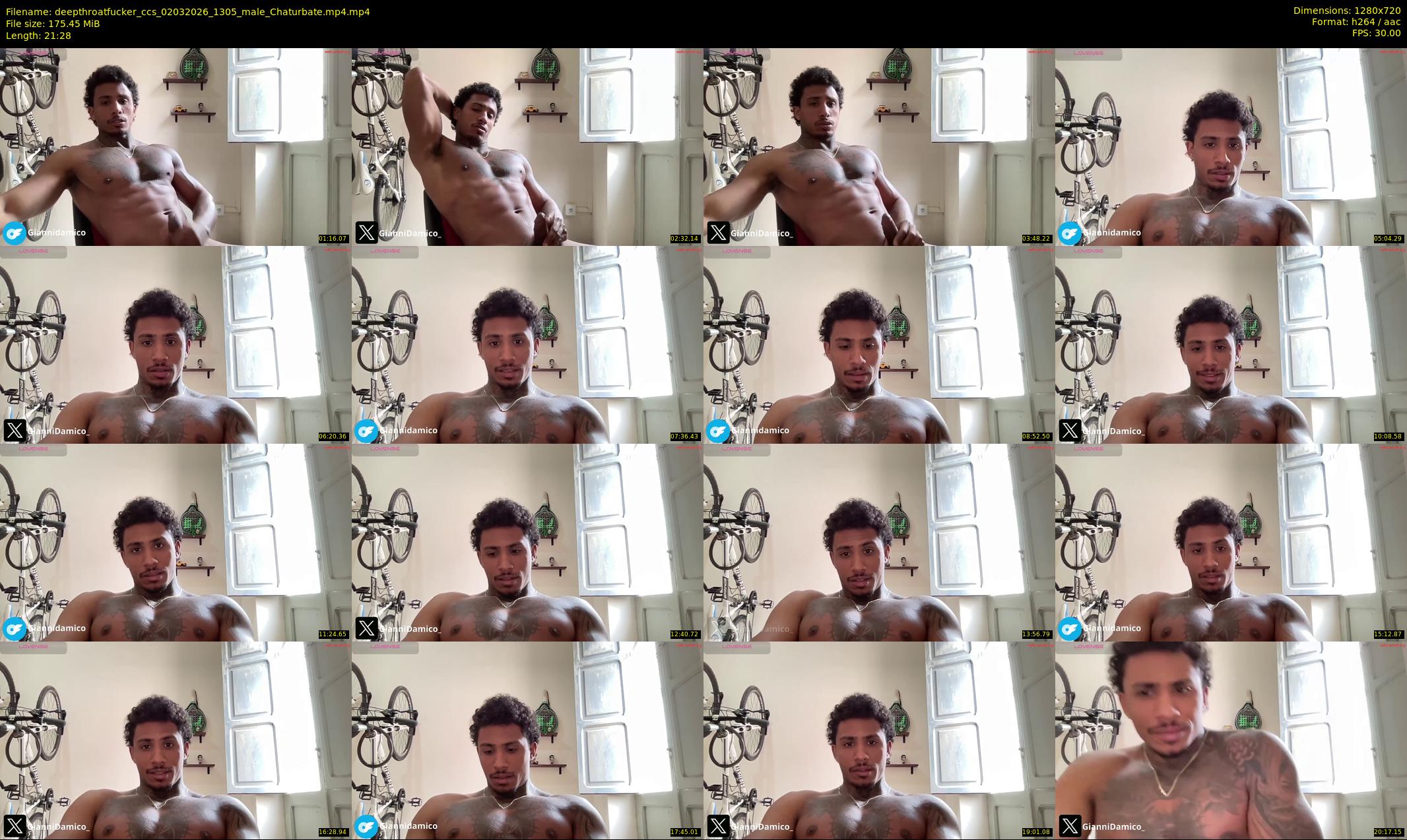 deepthroatfucker_ccs — 22 minute Chaturbate male cam show recording, 720p, Mar 2, 2026