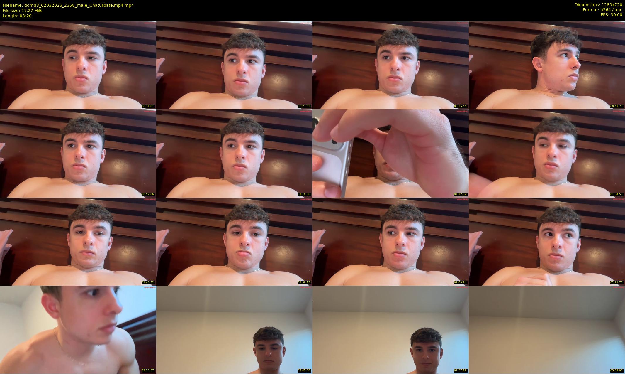domd3 — 4 minute Chaturbate male cam show recording, 720p, Mar 2, 2026
