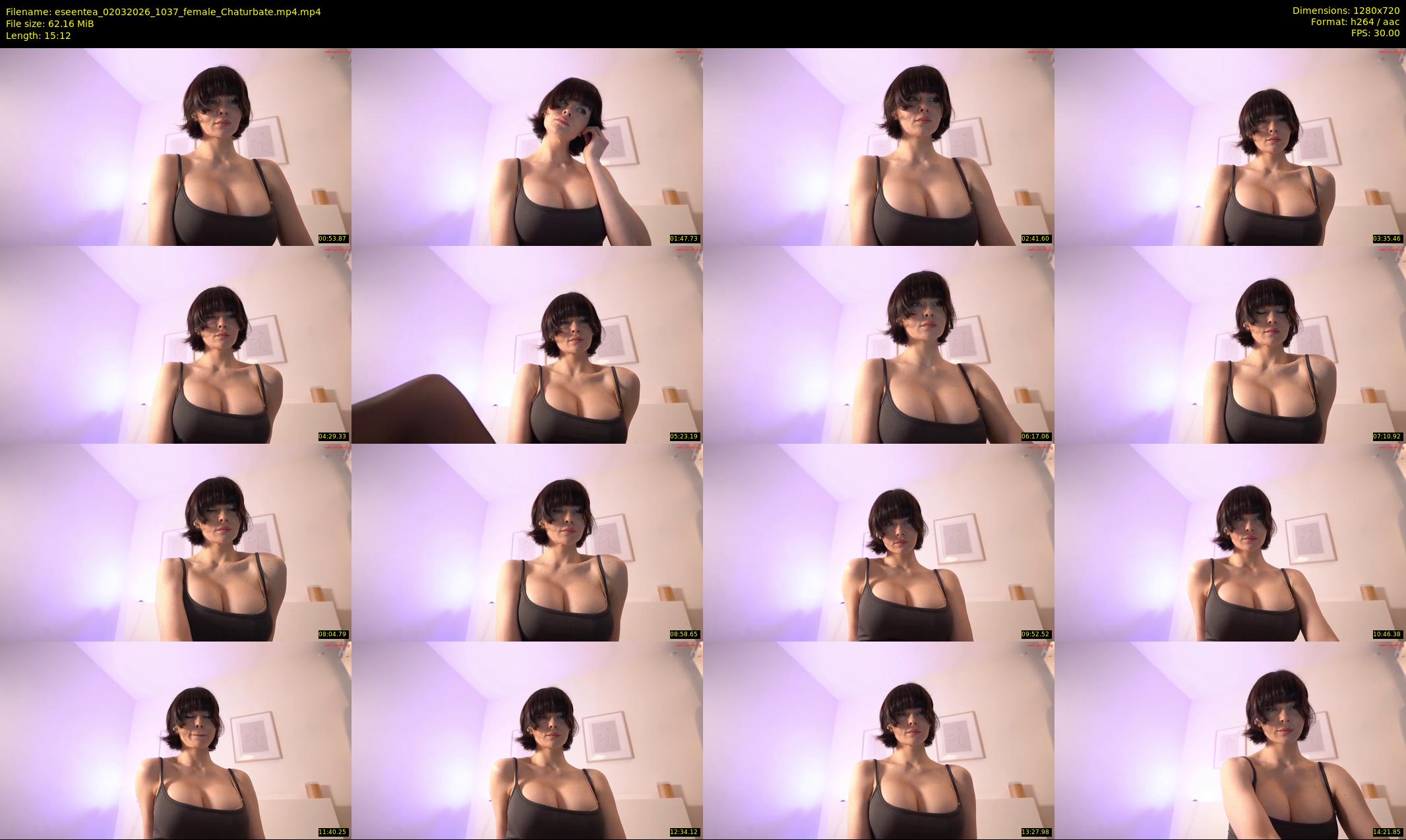 eseentea — 16 minute Chaturbate female cam show recording, 720p, Mar 2, 2026
