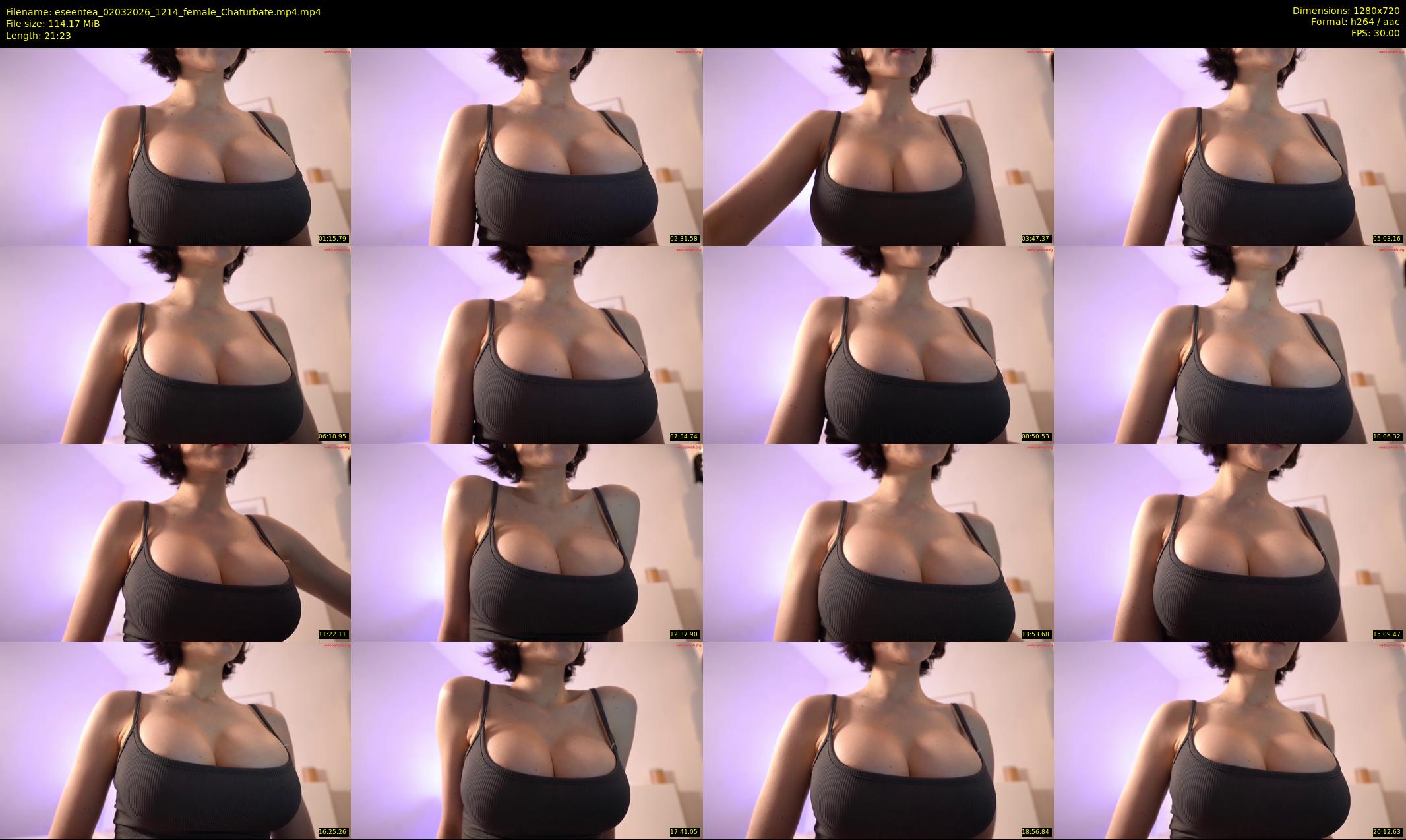 eseentea — 22 minute Chaturbate female cam show recording, 720p, Mar 2, 2026