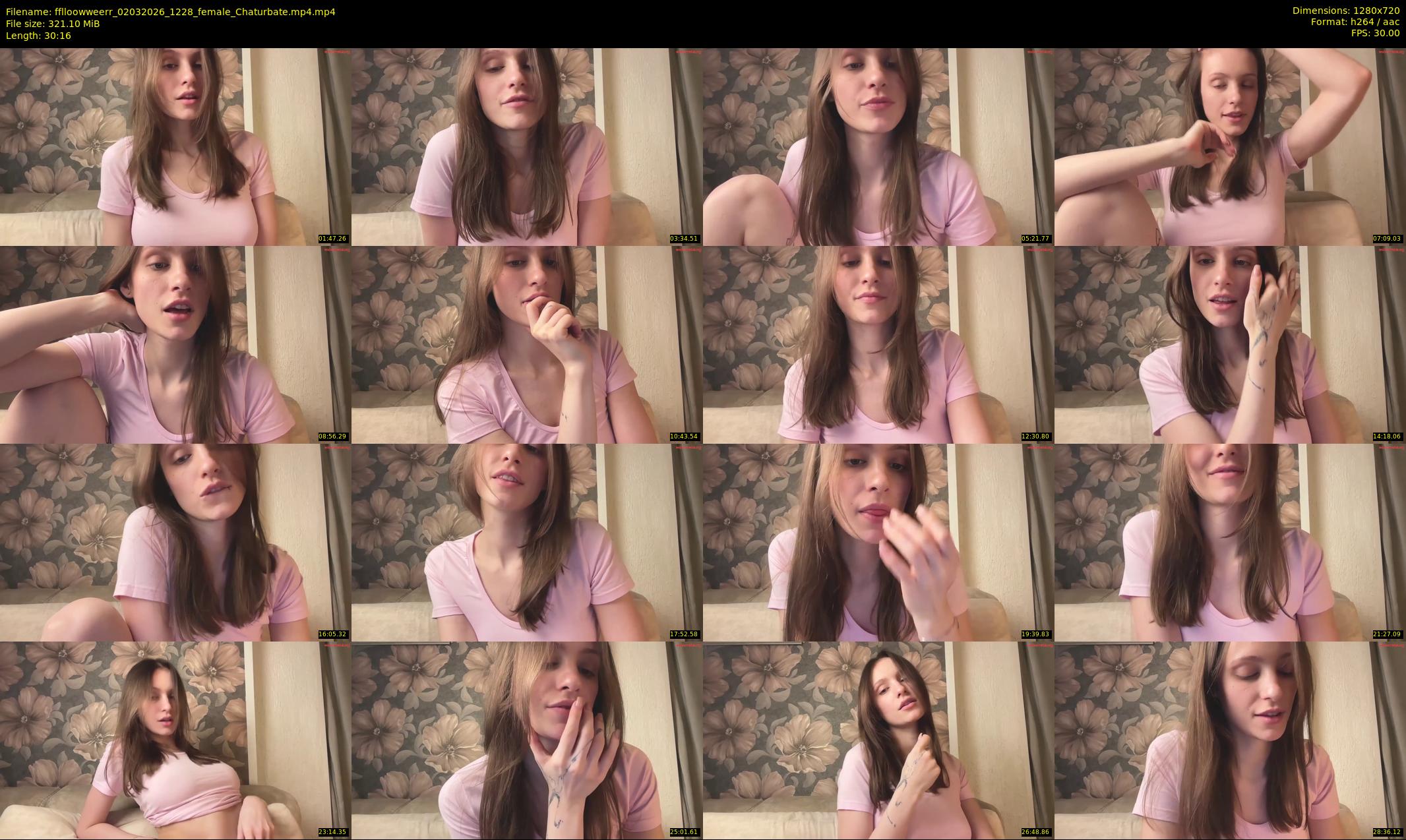 fflloowweerr — 31 minute Chaturbate couple cam show recording, 720p, Mar 2, 2026