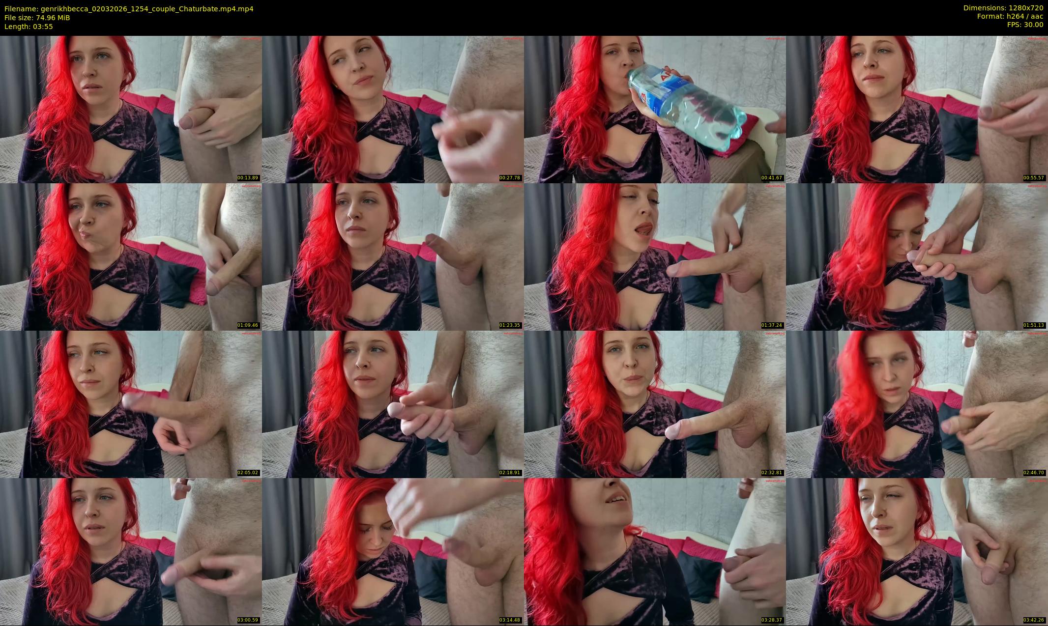 genrikhbecca — 4 minute Chaturbate couple cam show recording, 720p, Mar 2, 2026