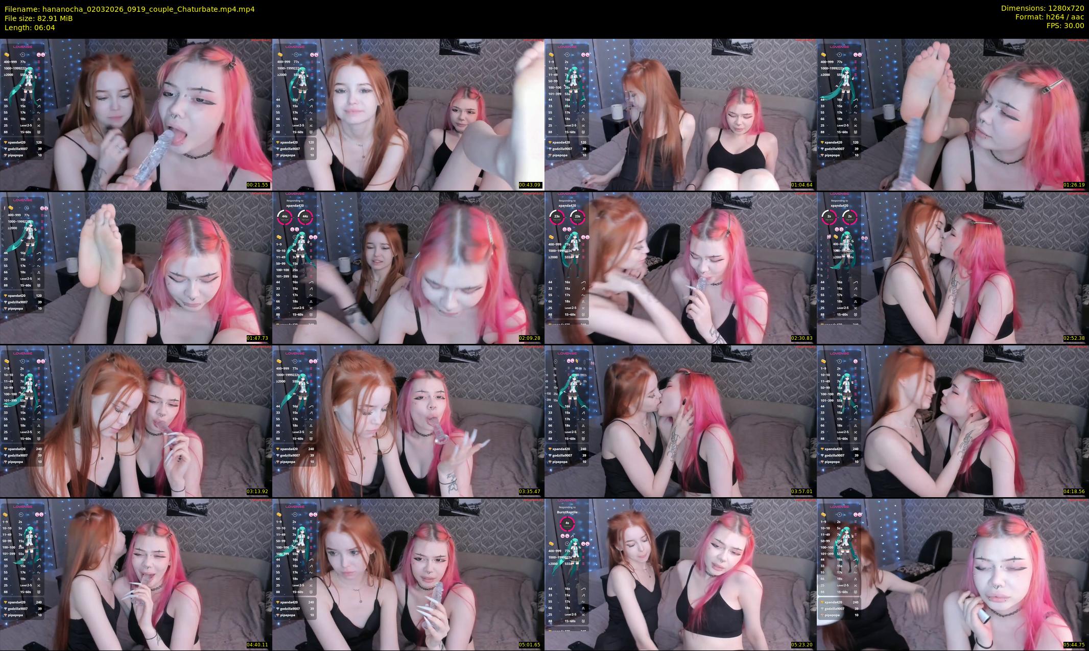 hananocha — 7 minute Chaturbate couple cam show recording, 720p, Mar 2, 2026