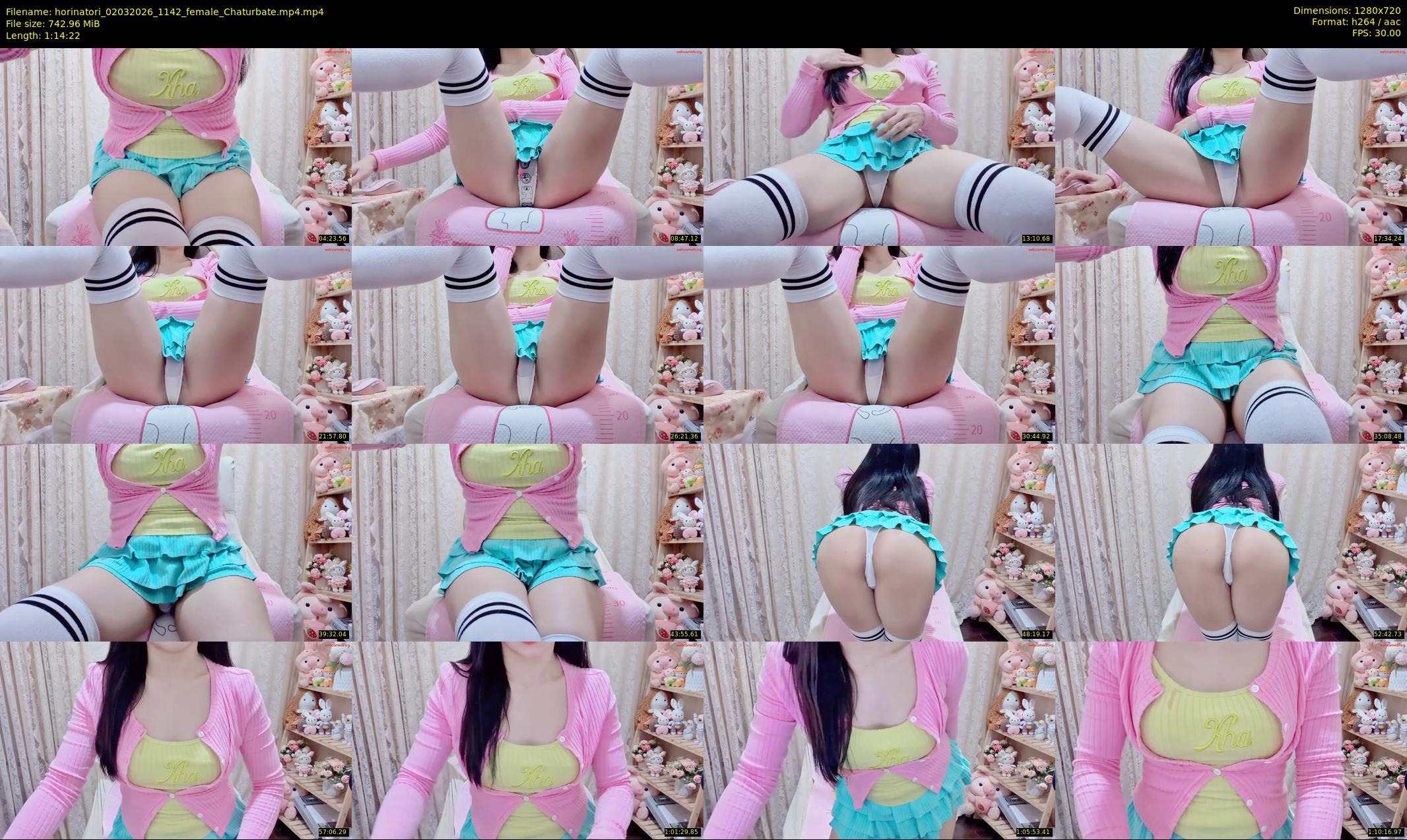 horinatori — 75 minute Chaturbate female cam show recording, 720p, Mar 2, 2026