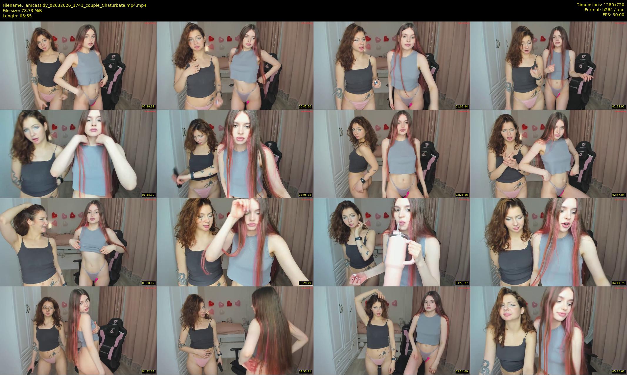 iamcassidy — 6 minute Chaturbate female cam show recording, 720p, Mar 2, 2026