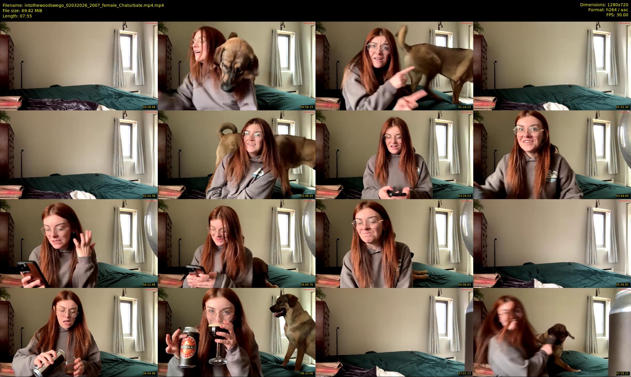 intothewoodswego — 8 minute Chaturbate female cam show recording, 720p, Mar 2, 2026