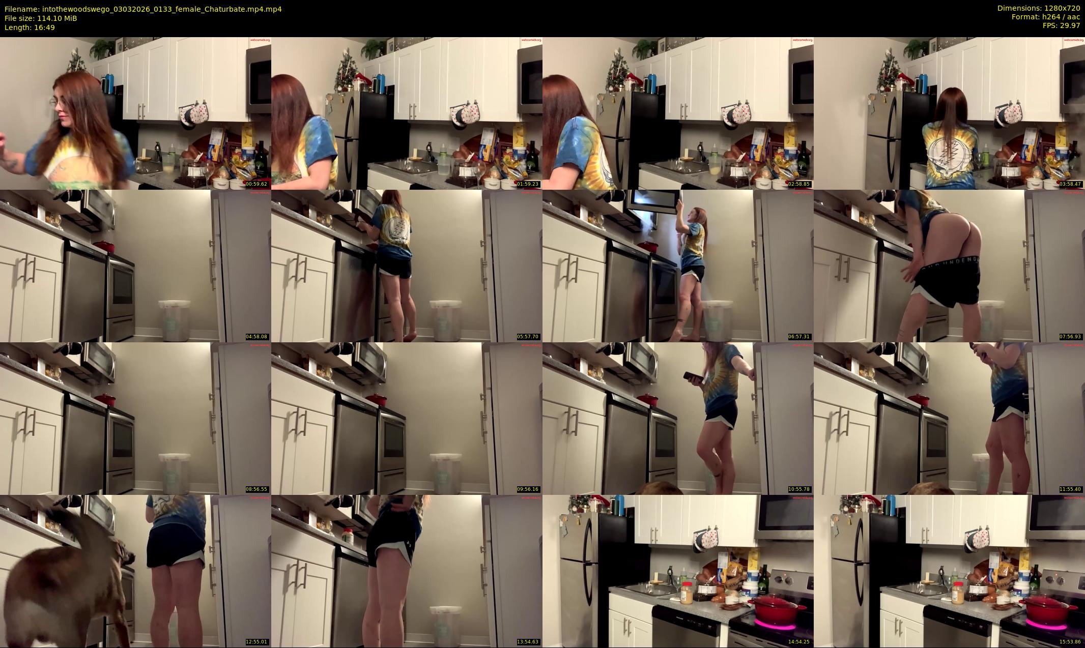 intothewoodswego — 17 minute Chaturbate female cam show recording, 720p, Mar 3, 2026