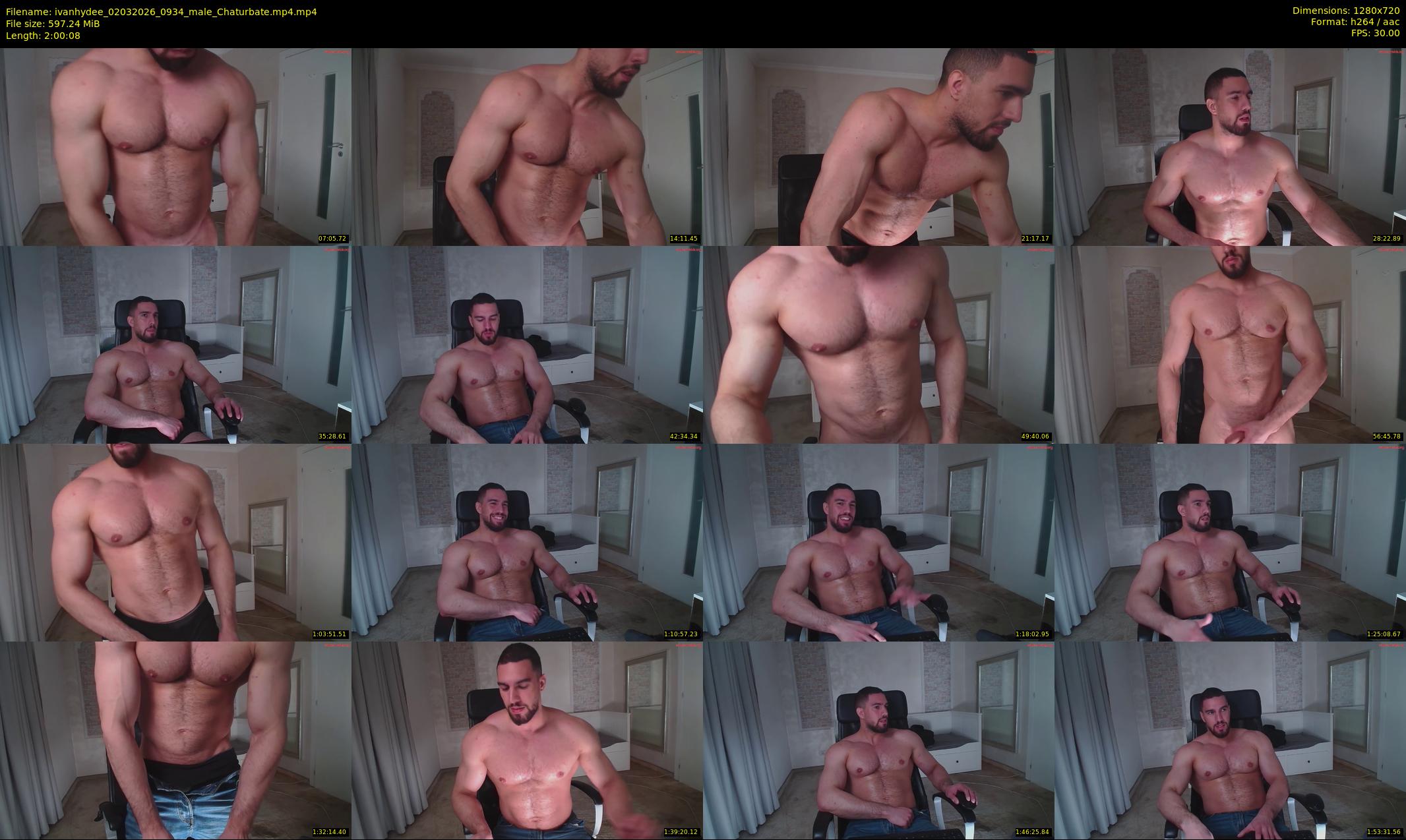 ivanhydee — 121 minute Chaturbate male cam show recording, 720p, Mar 2, 2026