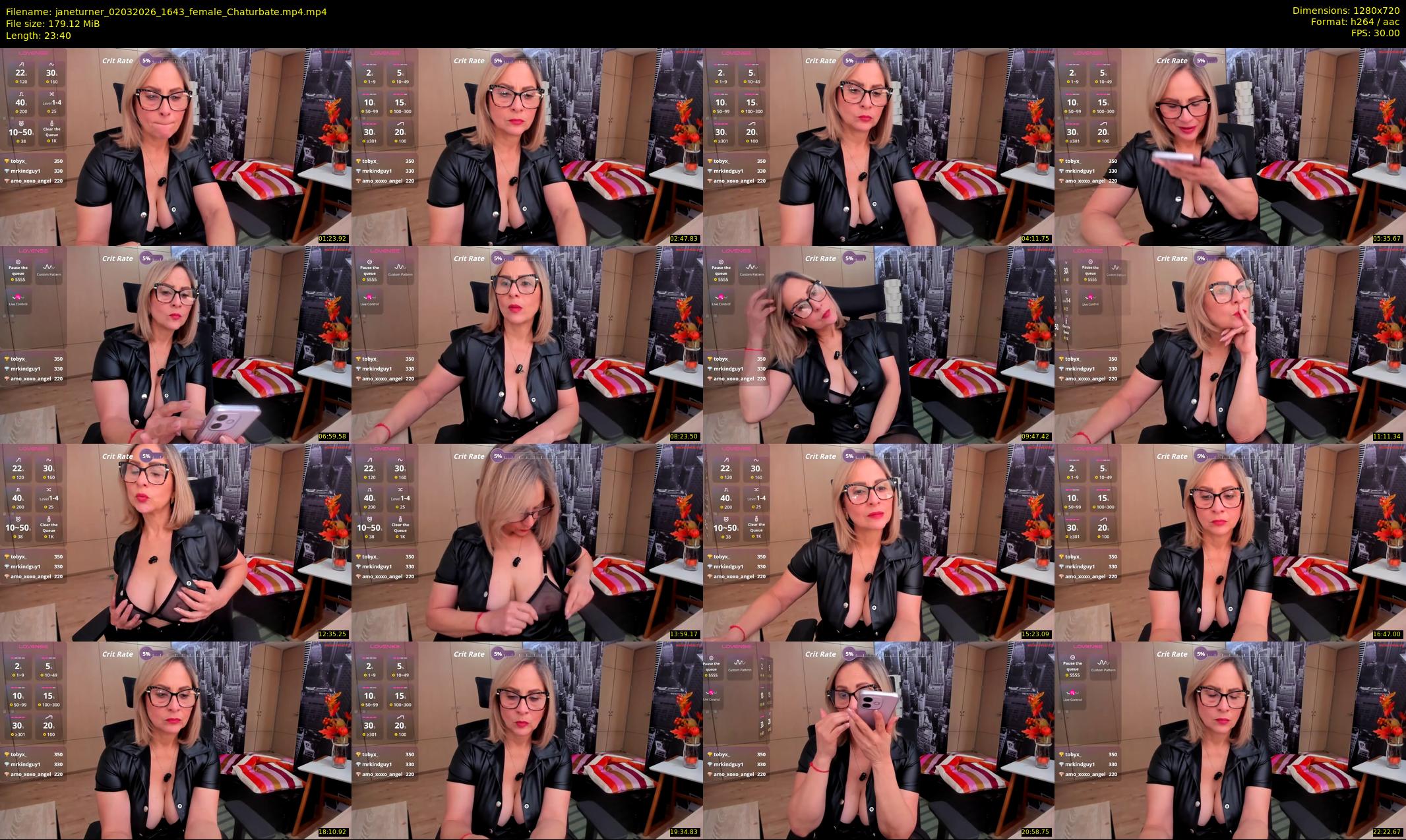 janeturner — 24 minute Chaturbate female cam show recording, 720p, Mar 2, 2026