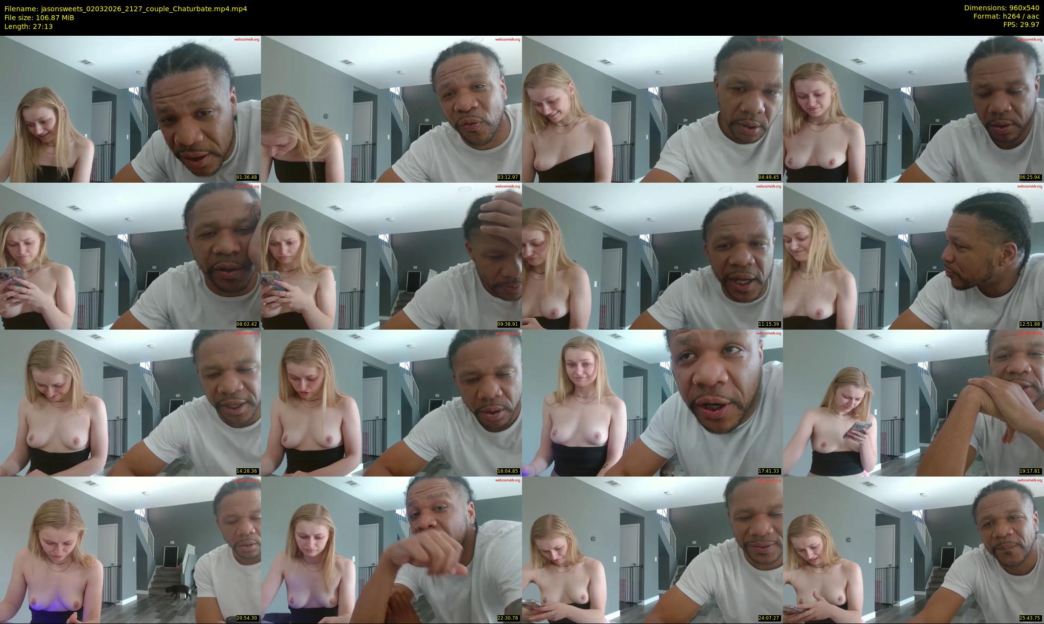 jasonsweets — 28 minute Chaturbate couple cam show recording, 480p, Mar 2, 2026