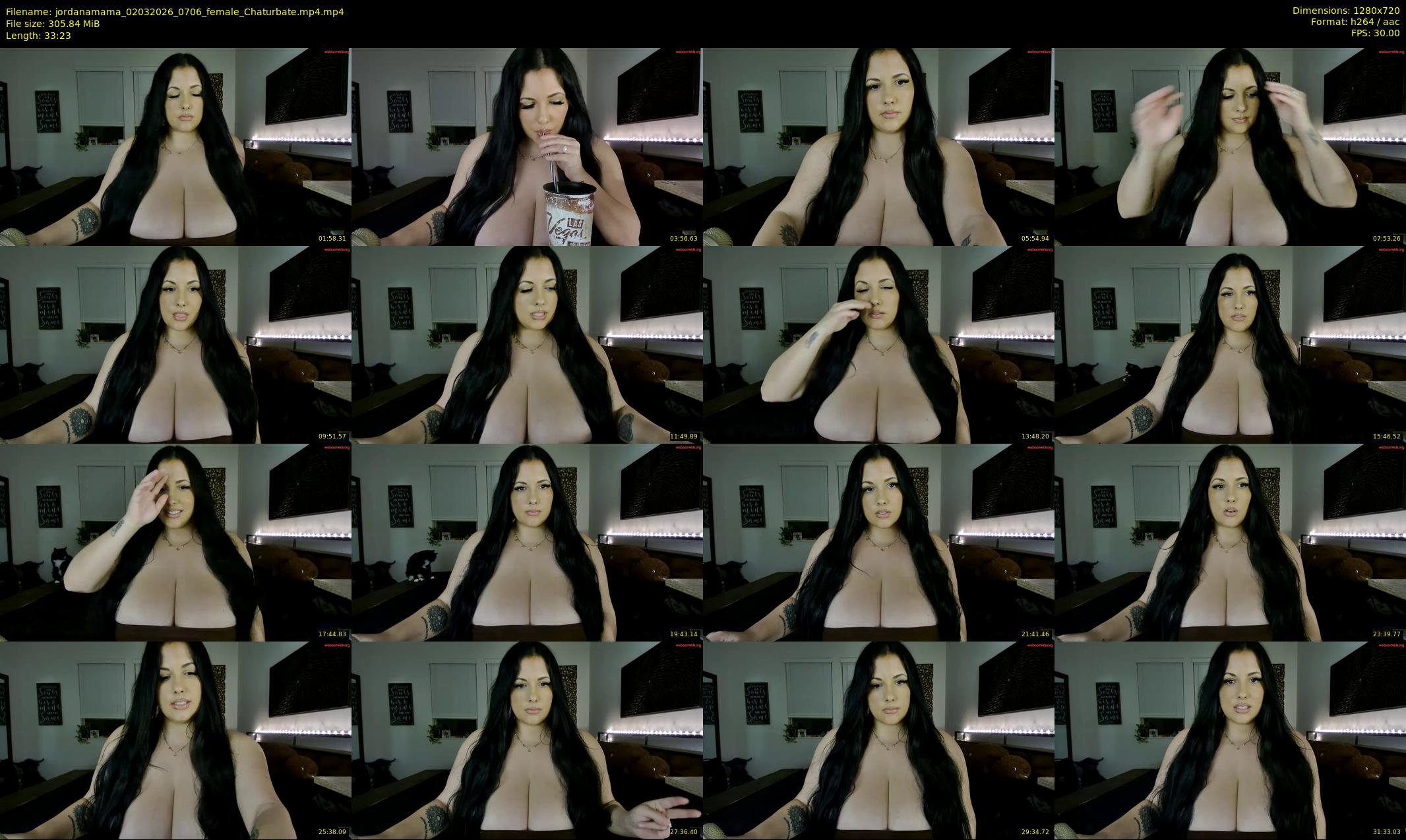 jordanamama — 34 minute Chaturbate couple cam show recording, 720p, Mar 2, 2026
