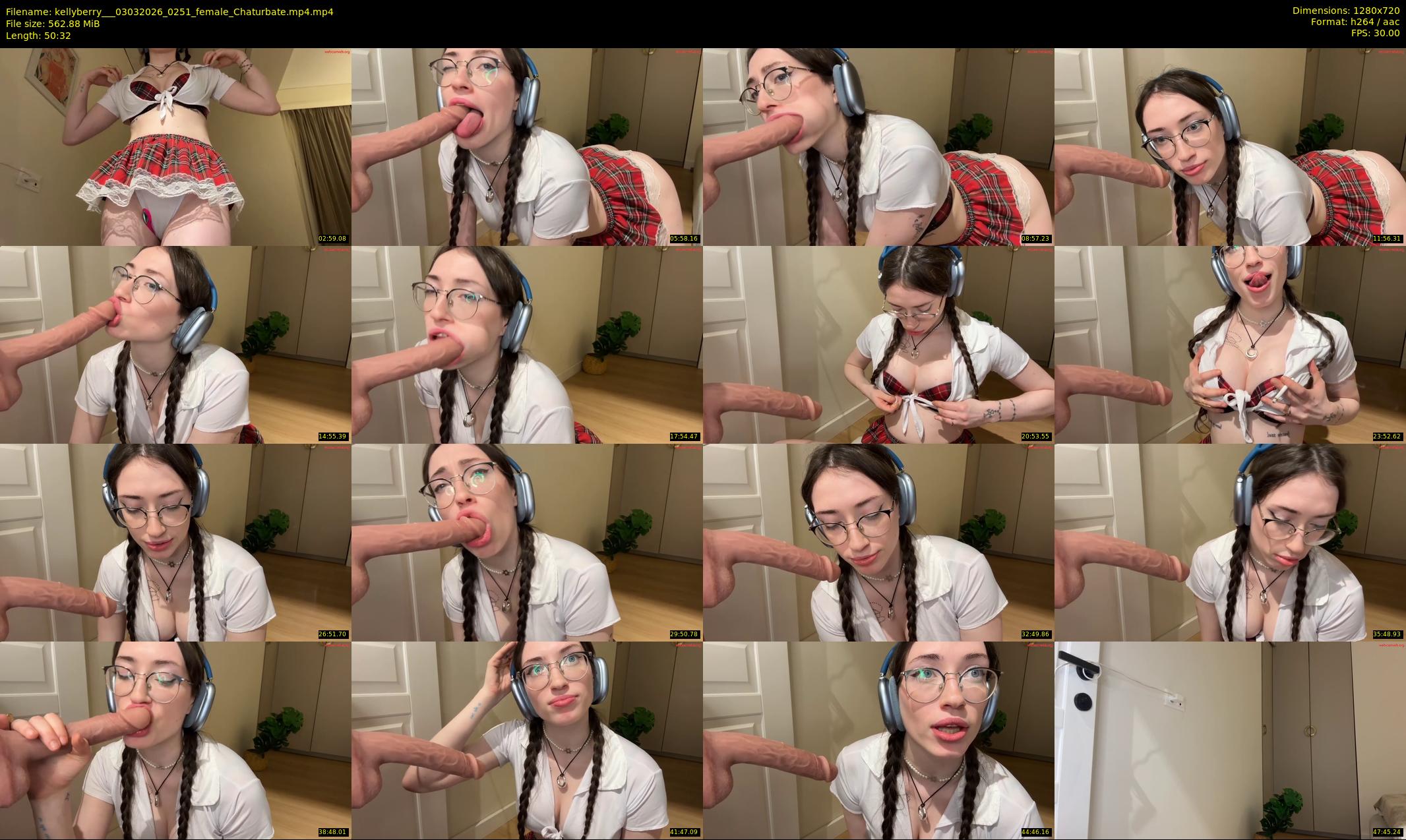 kellyberry__ — 51 minute Chaturbate female cam show recording, 720p, Mar 3, 2026
