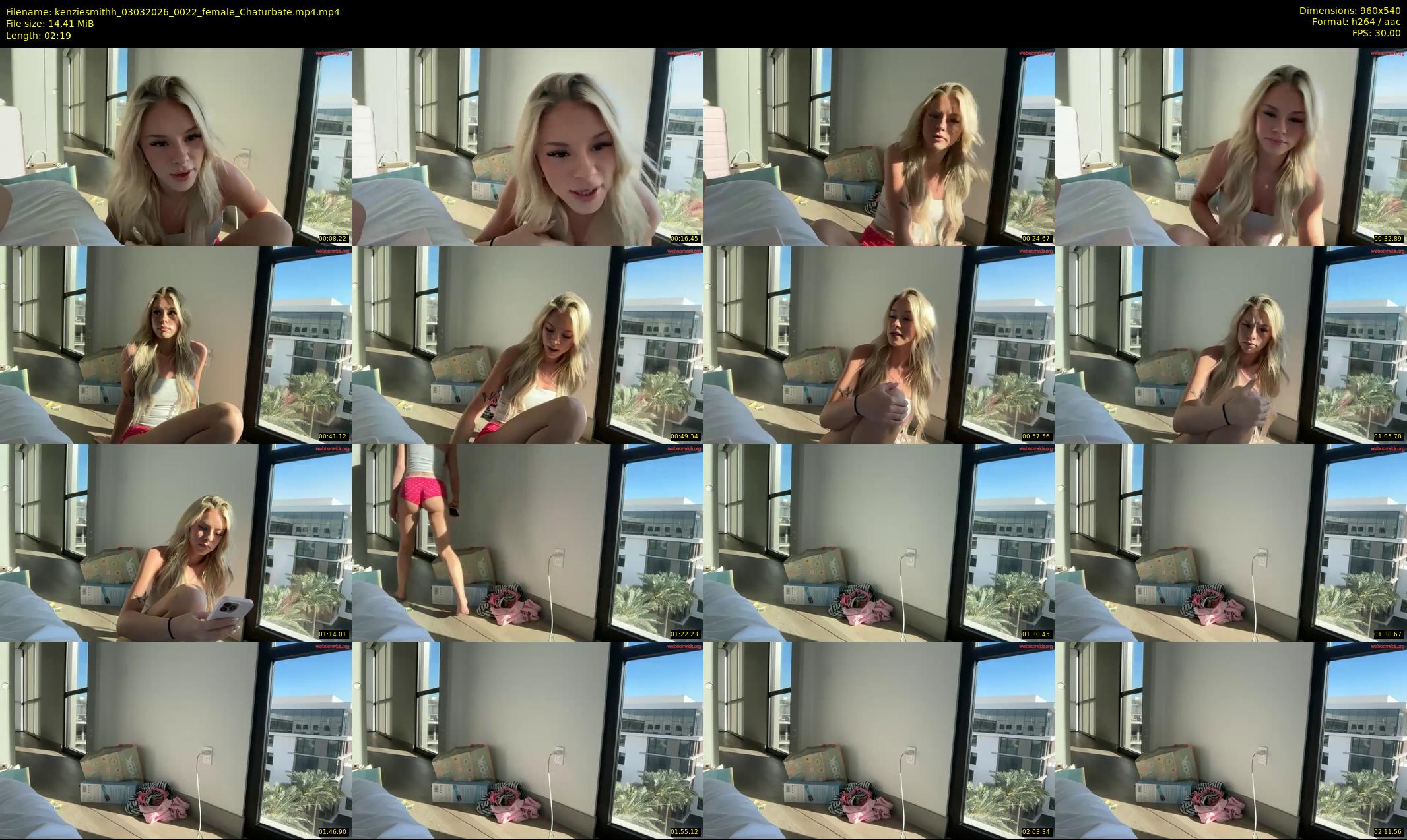 kenziesmithh — 3 minute Chaturbate female cam show recording, 480p, Mar 3, 2026
