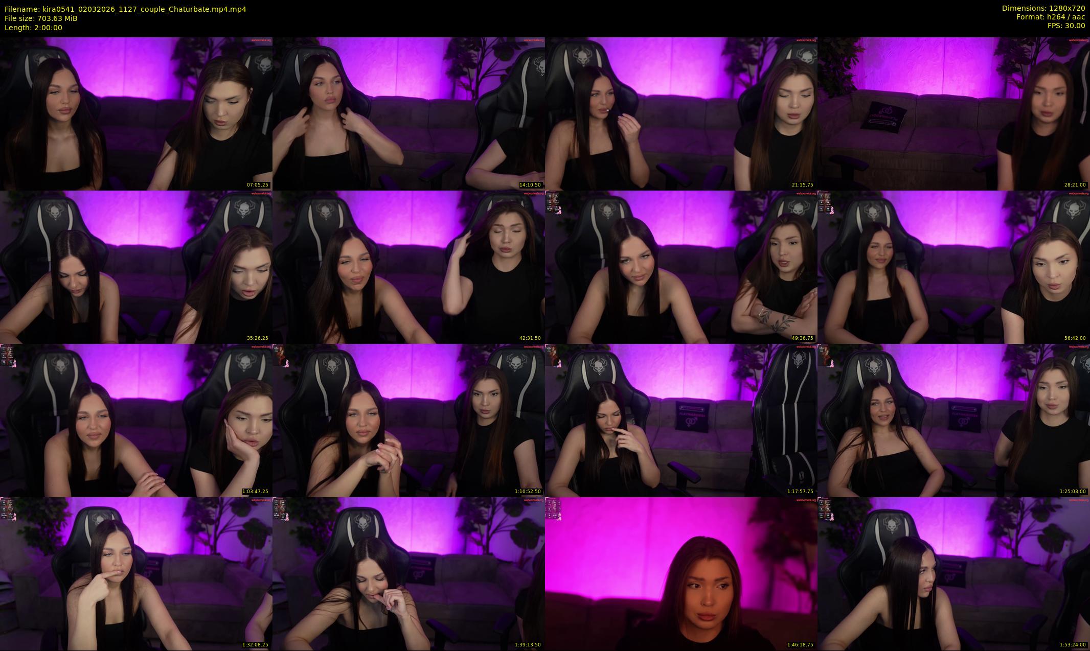 kira0541 — 120 minute Chaturbate couple cam show recording, 720p, Mar 2, 2026