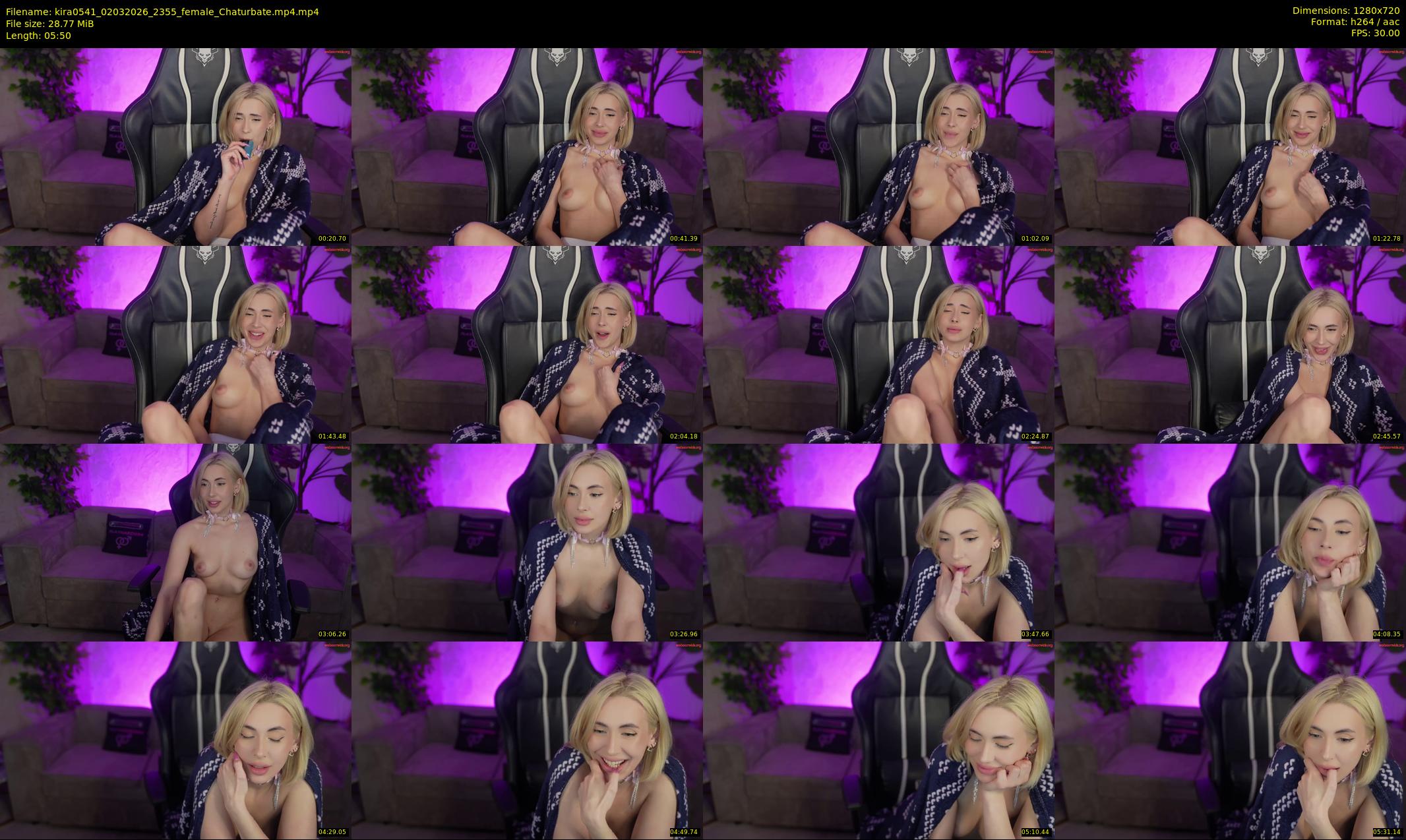 kira0541 — 6 minute Chaturbate couple cam show recording, 720p, Mar 2, 2026