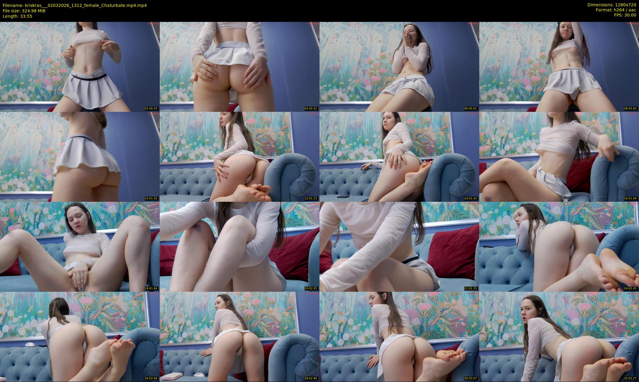 kriskras__ — 34 minute Chaturbate female cam show recording, 720p, Mar 2, 2026