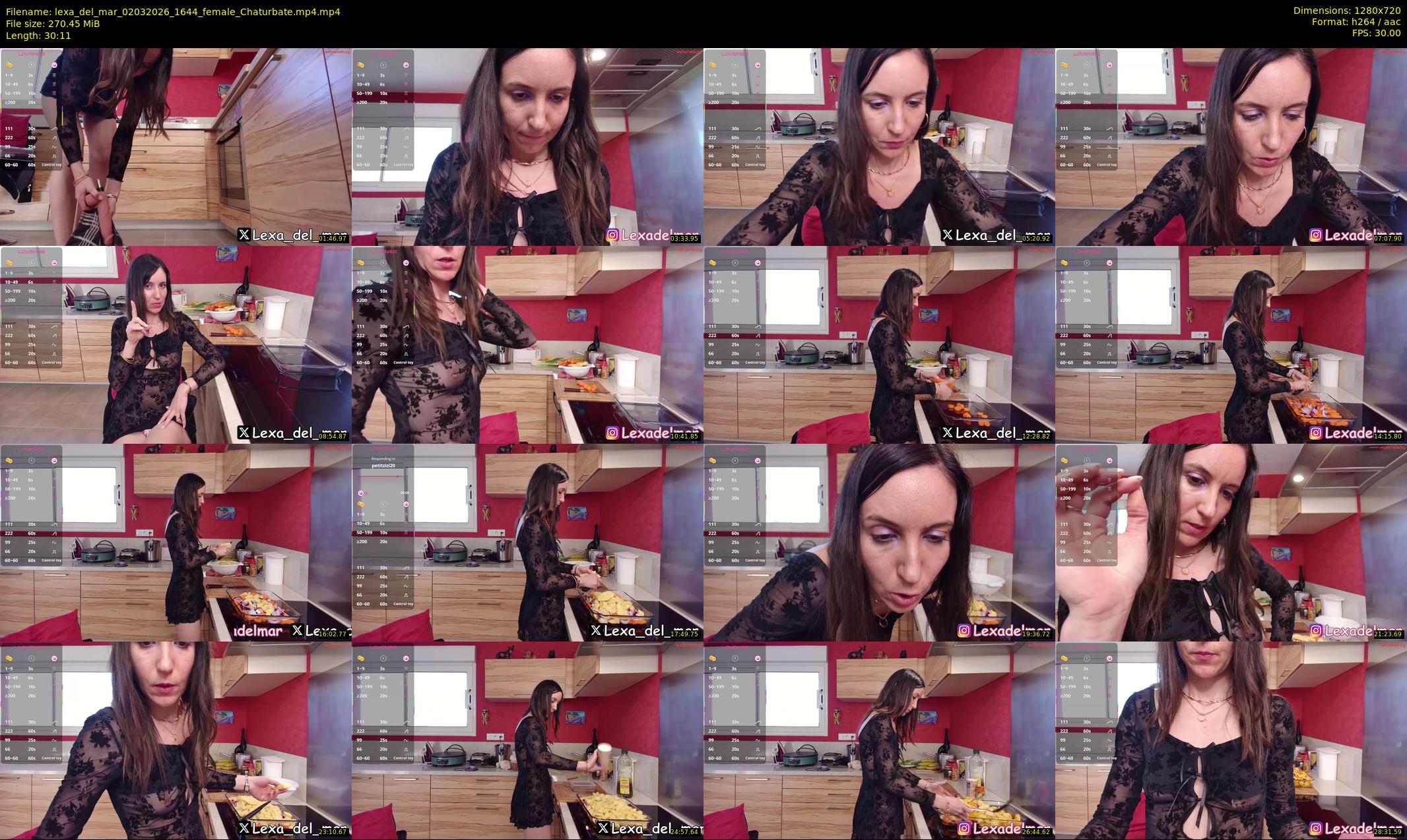 lexa_del_mar — 31 minute Chaturbate female cam show recording, 720p, Mar 2, 2026