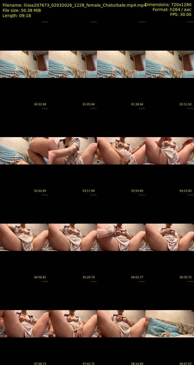 liissa207673 — 10 minute Chaturbate female cam show recording, 1080p, Mar 2, 2026
