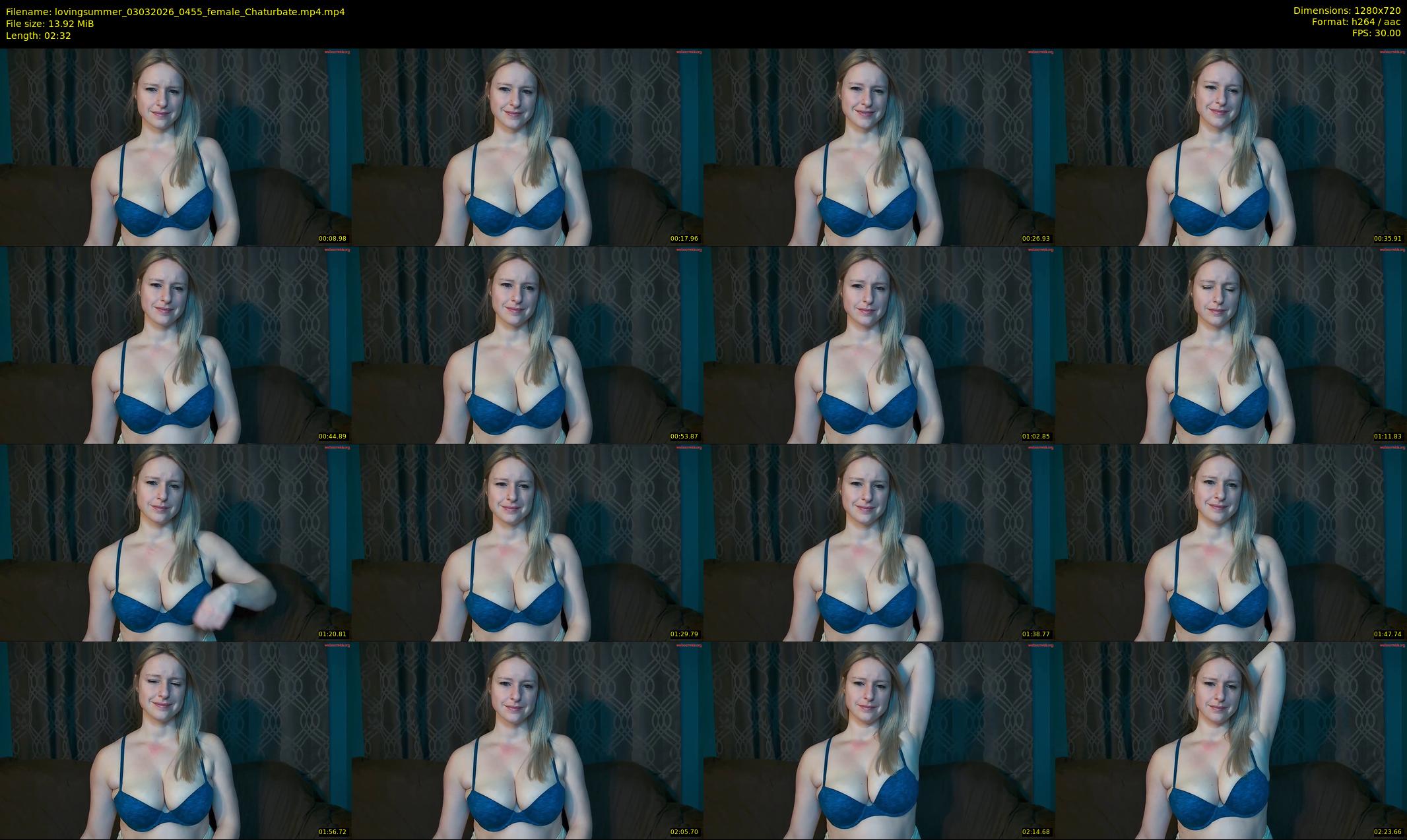 lovingsummer — 3 minute Chaturbate female cam show recording, 720p, Mar 3, 2026