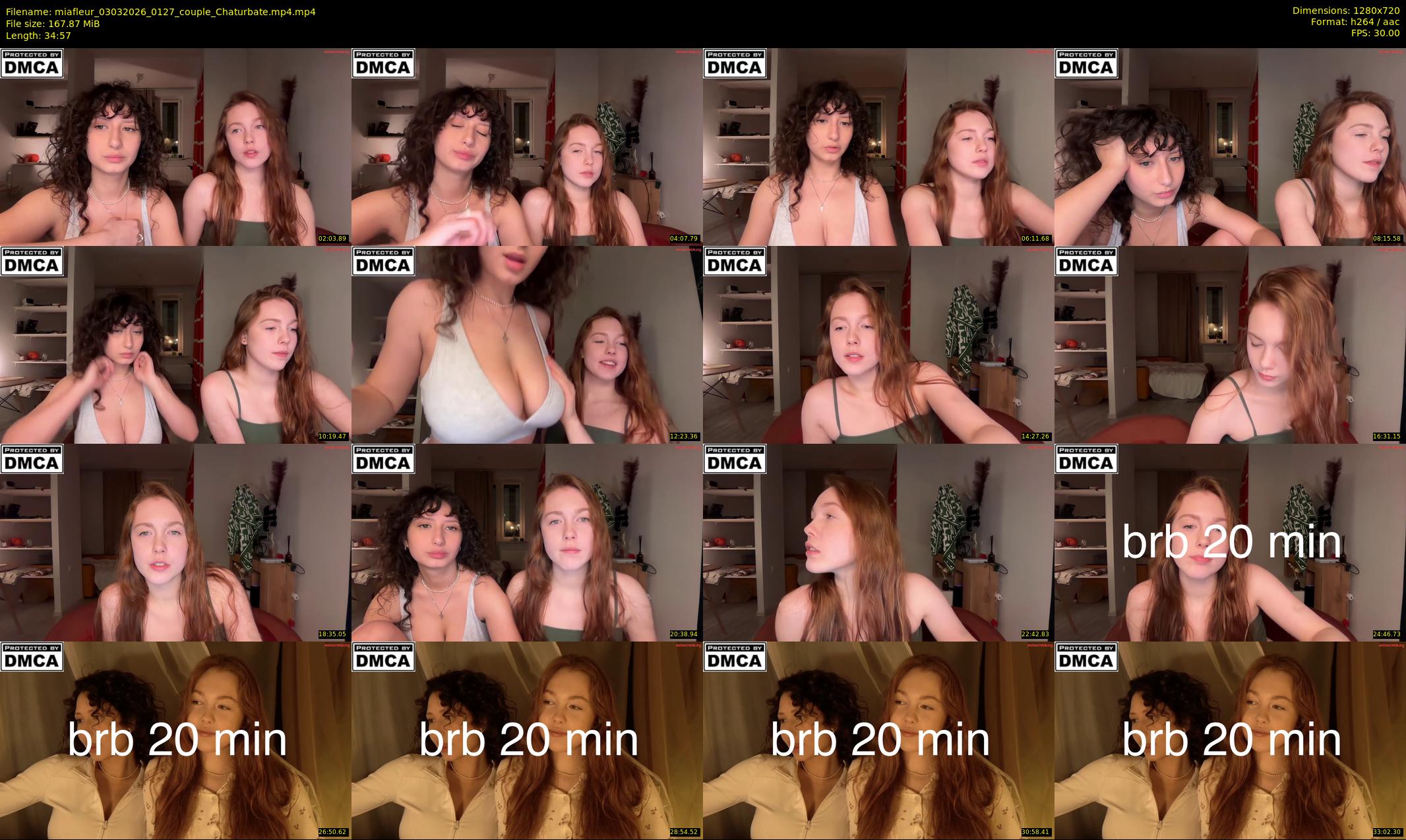 miafleur — 35 minute Chaturbate female cam show recording, 720p, Mar 3, 2026