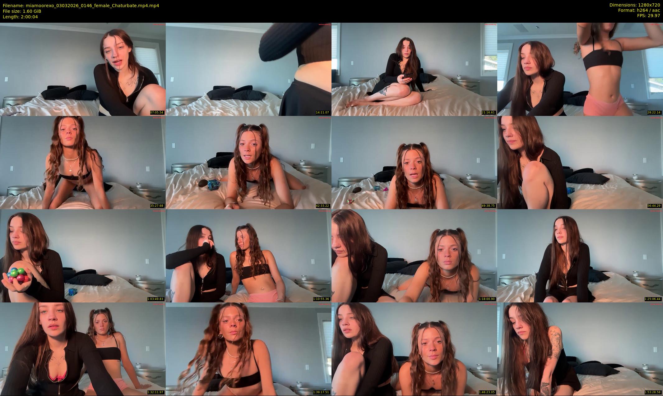 miamoorexo — 121 minute Chaturbate female cam show recording, 720p, Mar 3, 2026