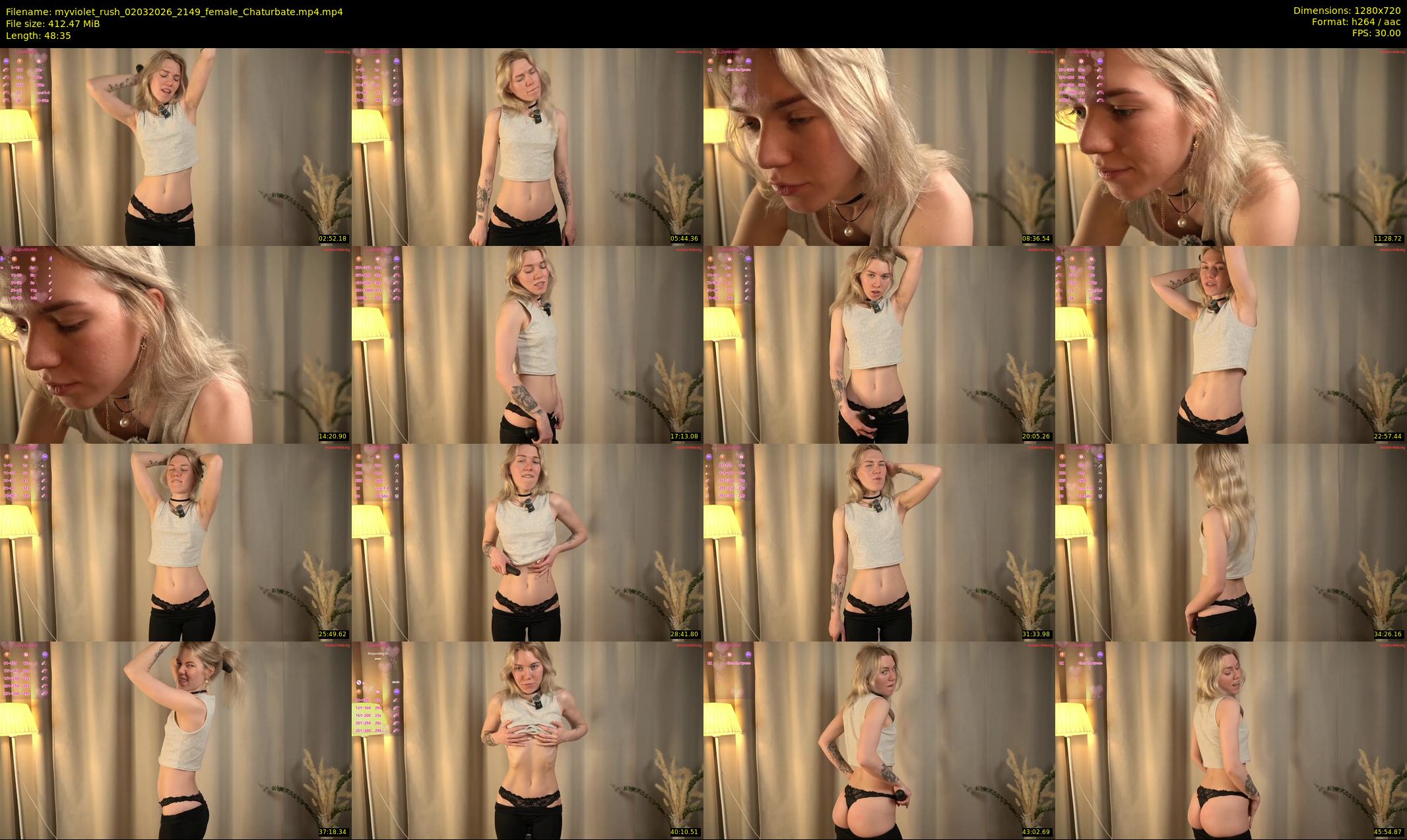 myviolet_rush — 49 minute Chaturbate female cam show recording, 720p, Mar 2, 2026