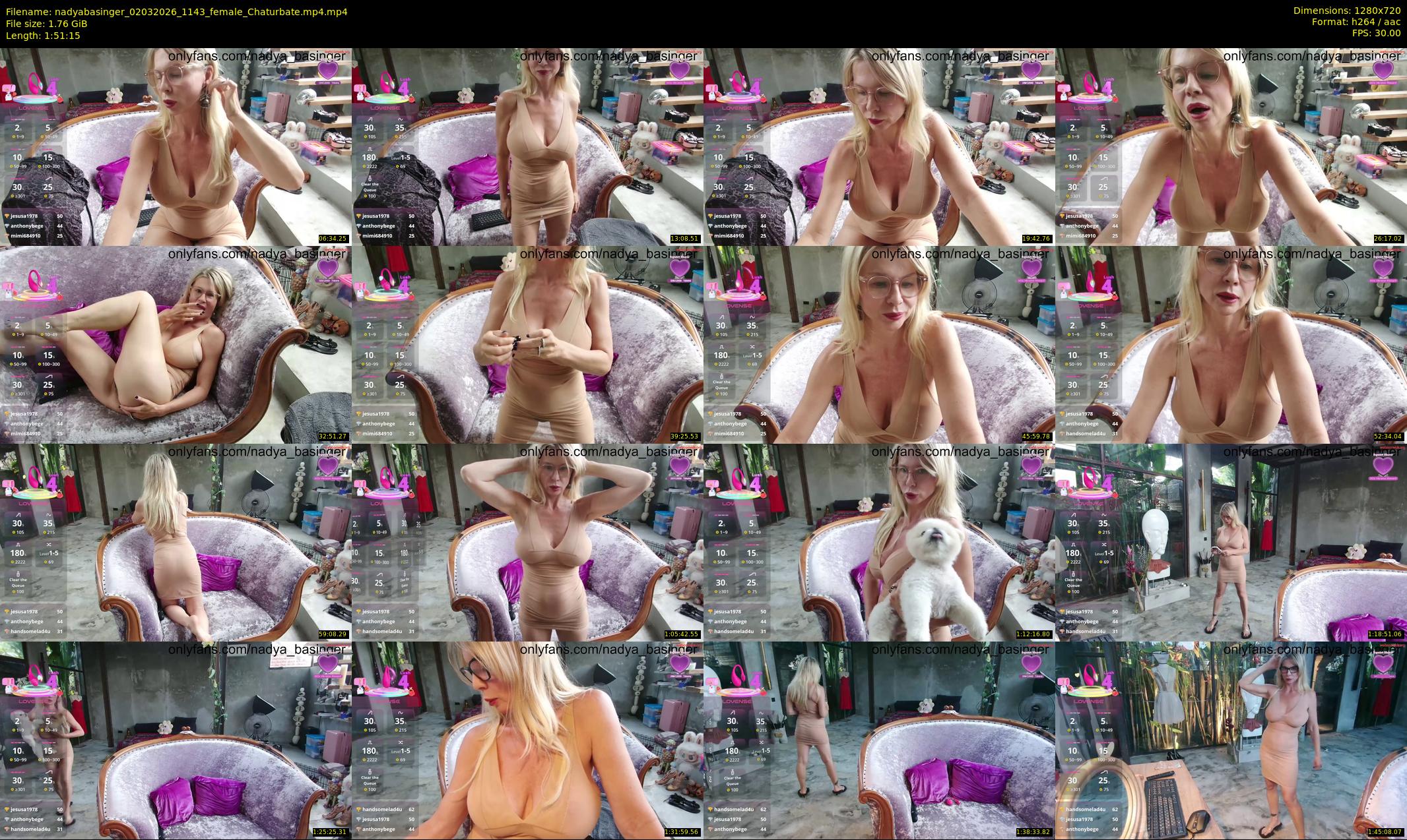 nadyabasinger — 112 minute Chaturbate female cam show recording, 720p, Mar 2, 2026
