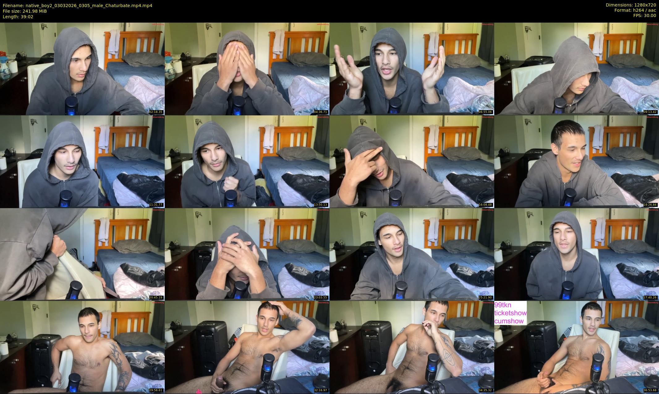 native_boy2 — 40 minute Chaturbate male cam show recording, 720p, Mar 3, 2026