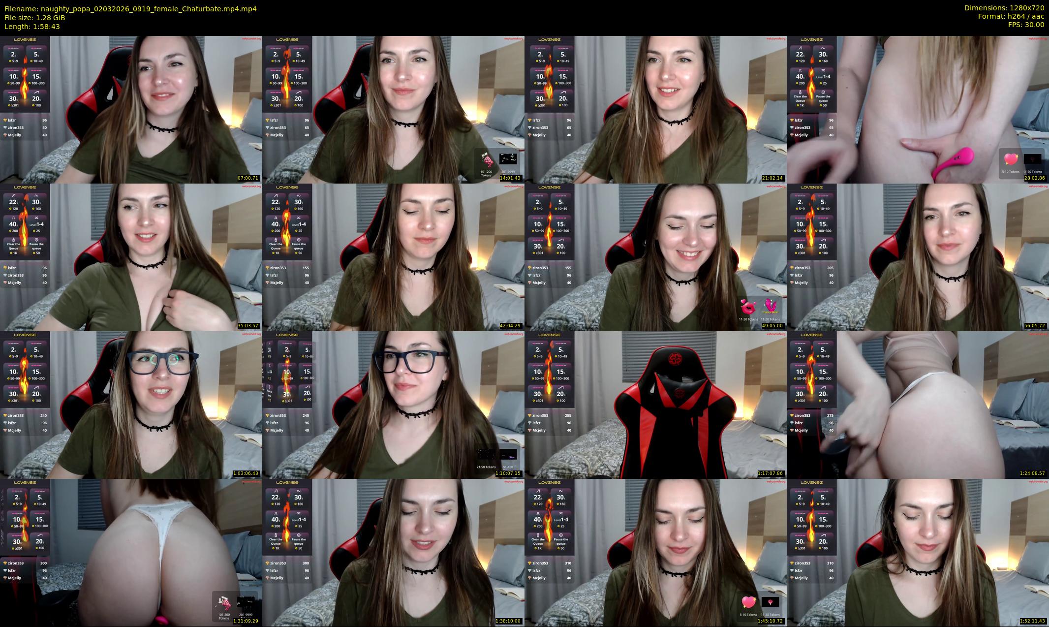 naughty_popa — 119 minute Chaturbate female cam show recording, 720p, Mar 2, 2026