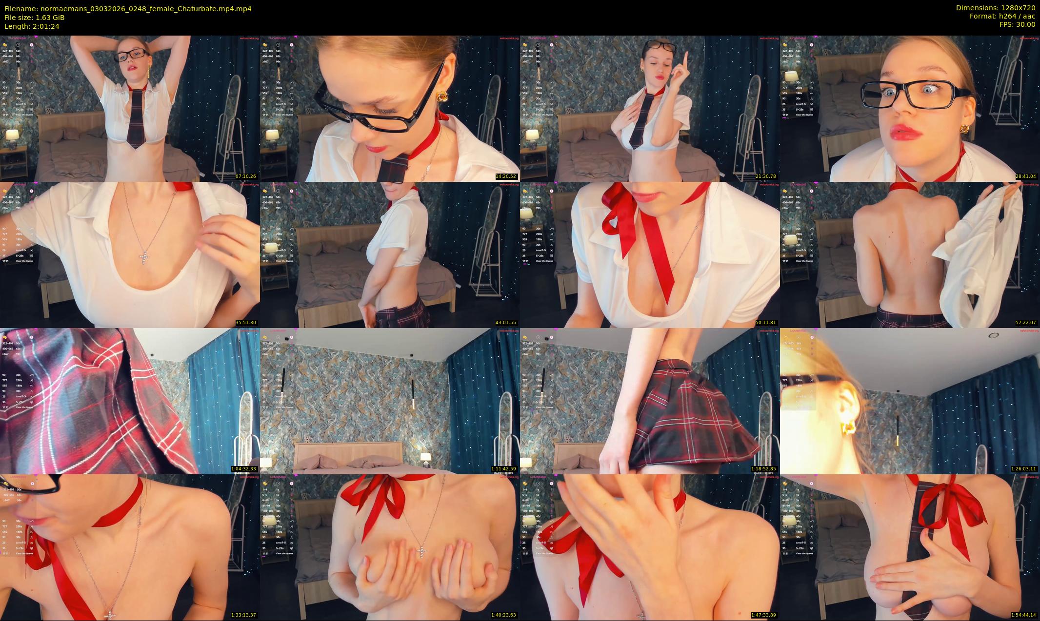 normaemans — 122 minute Chaturbate female cam show recording, 720p, Mar 3, 2026