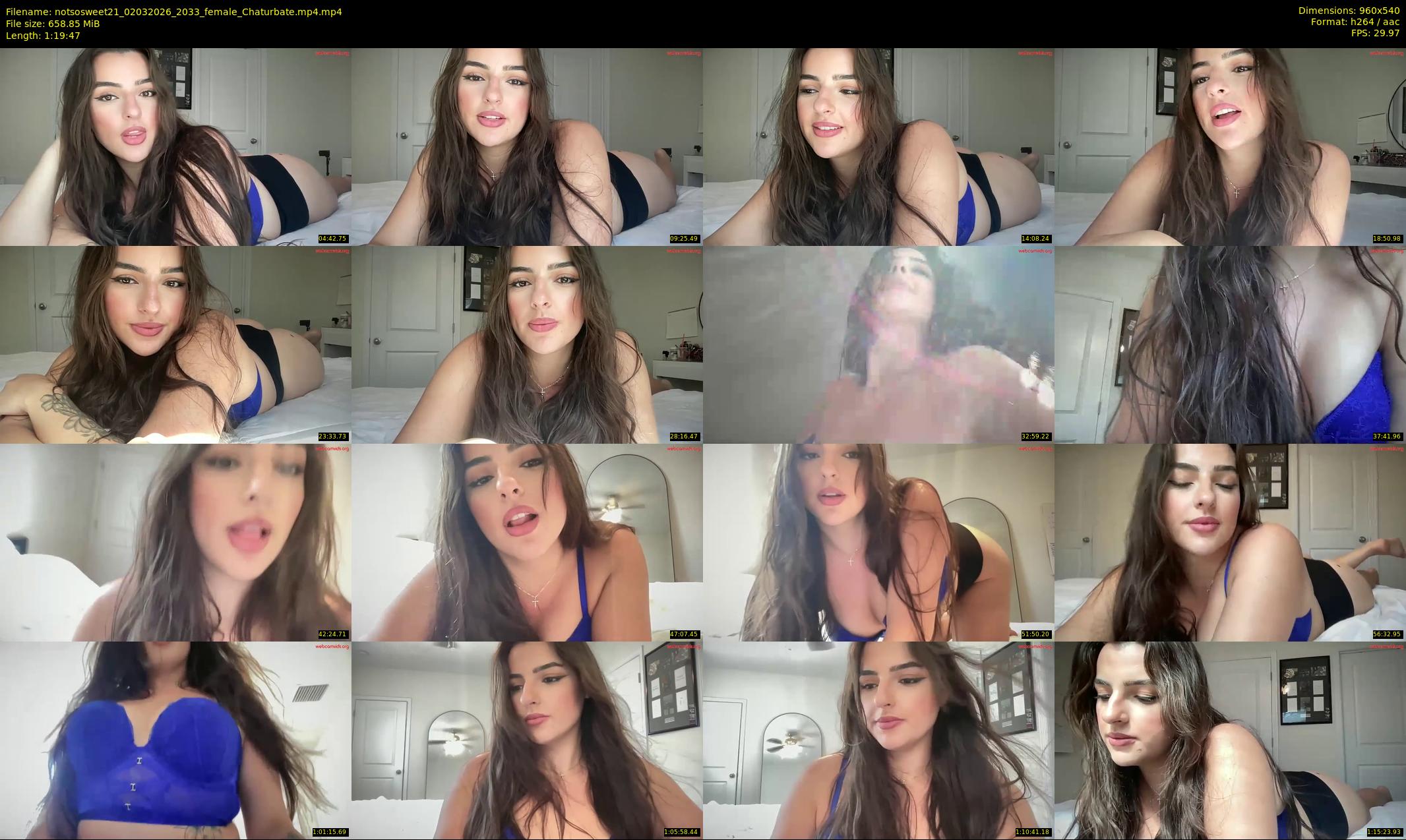 notsosweet21 — 80 minute Chaturbate female cam show recording, 480p, Mar 2, 2026