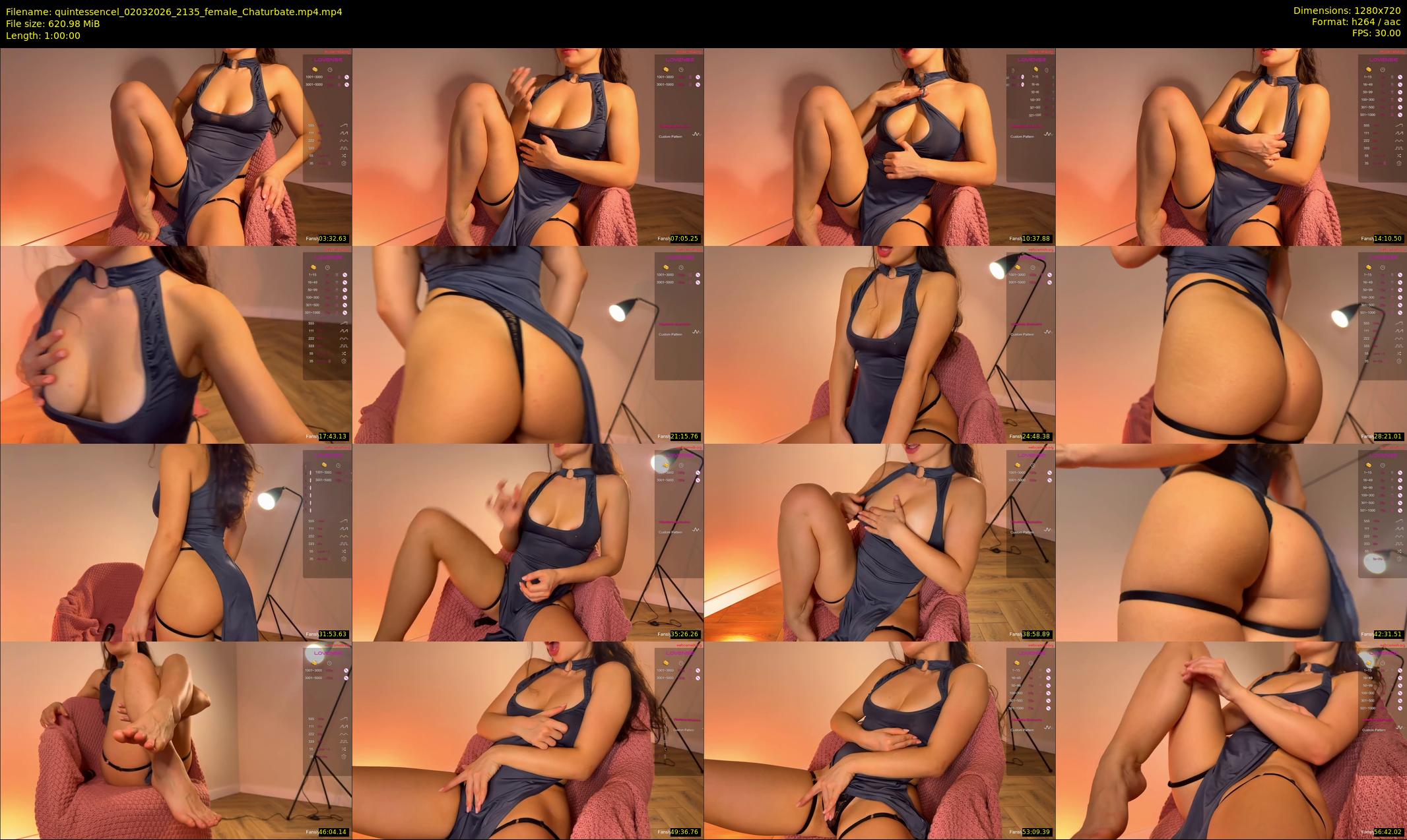 quintessencel — 60 minute Chaturbate female cam show recording, 720p, Mar 2, 2026