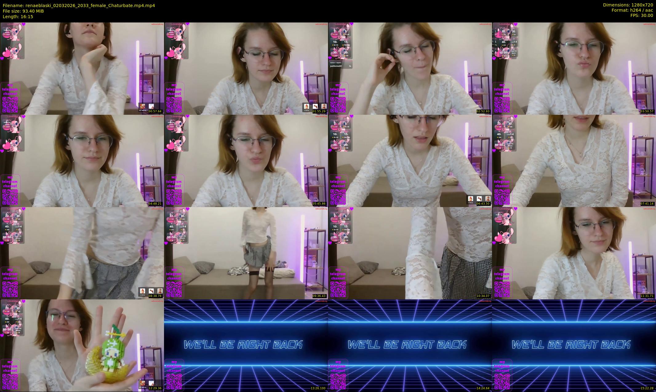 renaeblaski — 17 minute Chaturbate female cam show recording, 720p, Mar 2, 2026