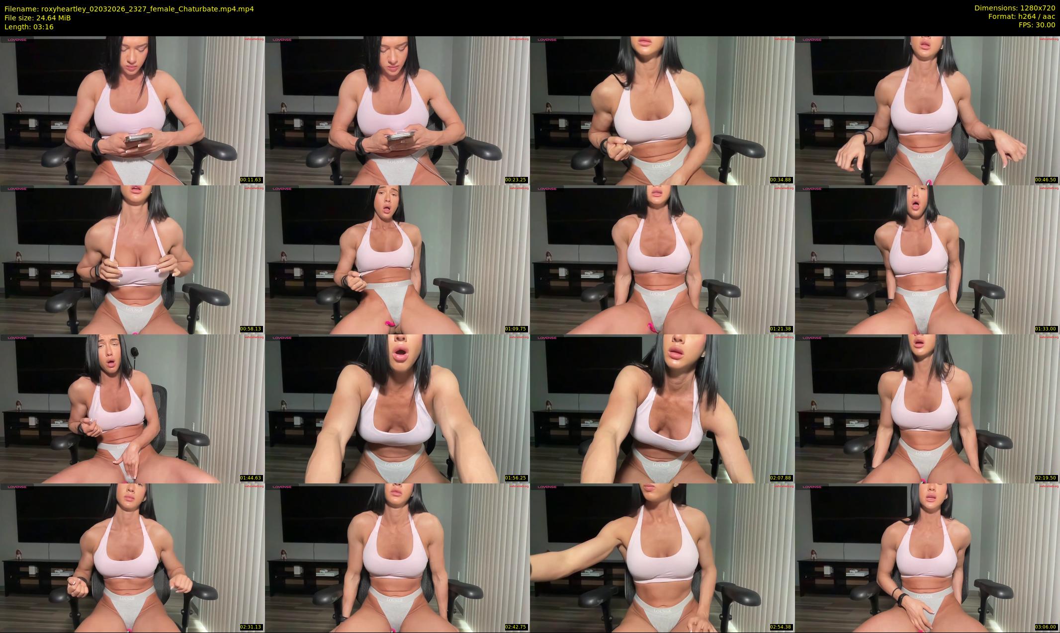 roxyheartley — 4 minute Chaturbate female cam show recording, 720p, Mar 2, 2026