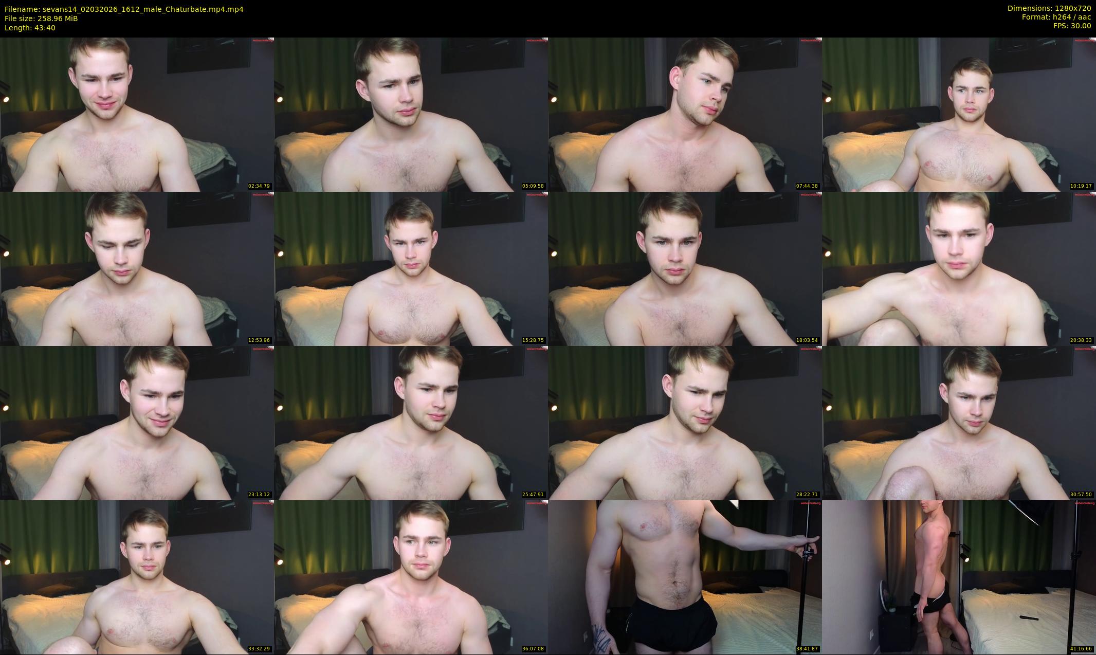 sevans14 — 44 minute Chaturbate male cam show recording, 720p, Mar 2, 2026