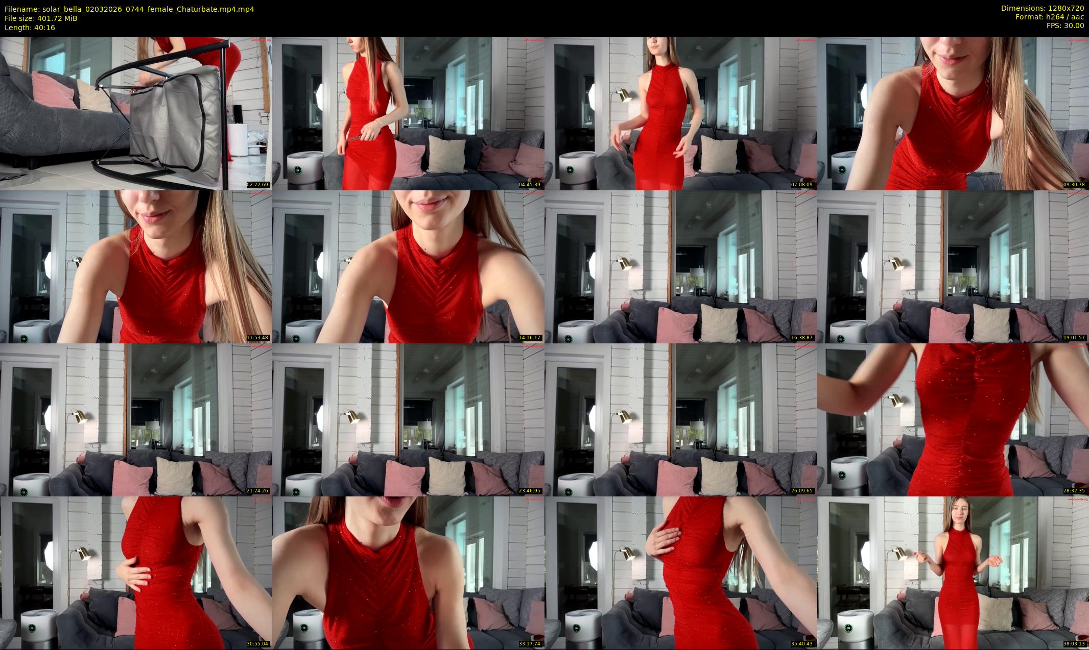 solar_bella — 41 minute Chaturbate female cam show recording, 720p, Mar 2, 2026