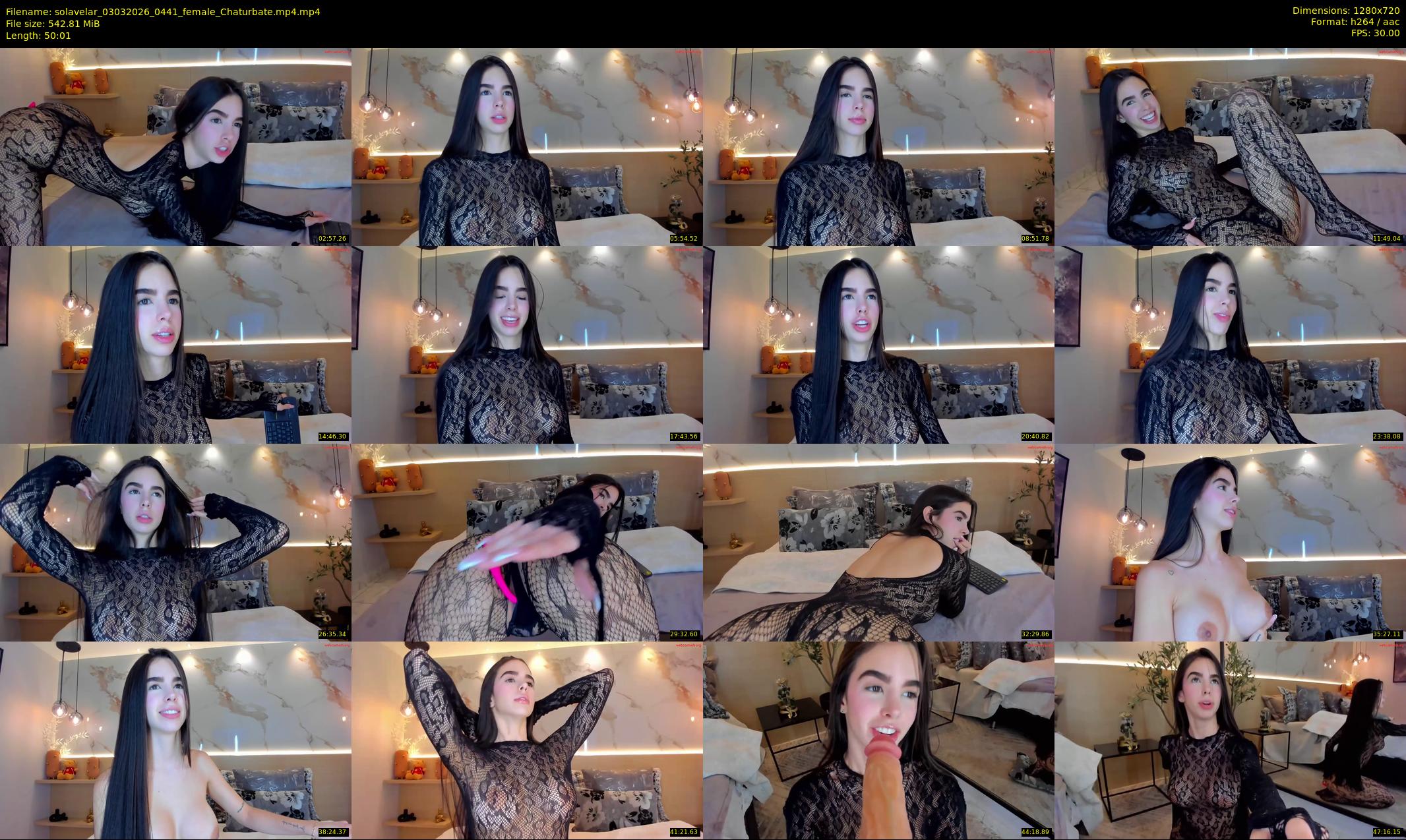 solavelar — 51 minute Chaturbate female cam show recording, 720p, Mar 3, 2026