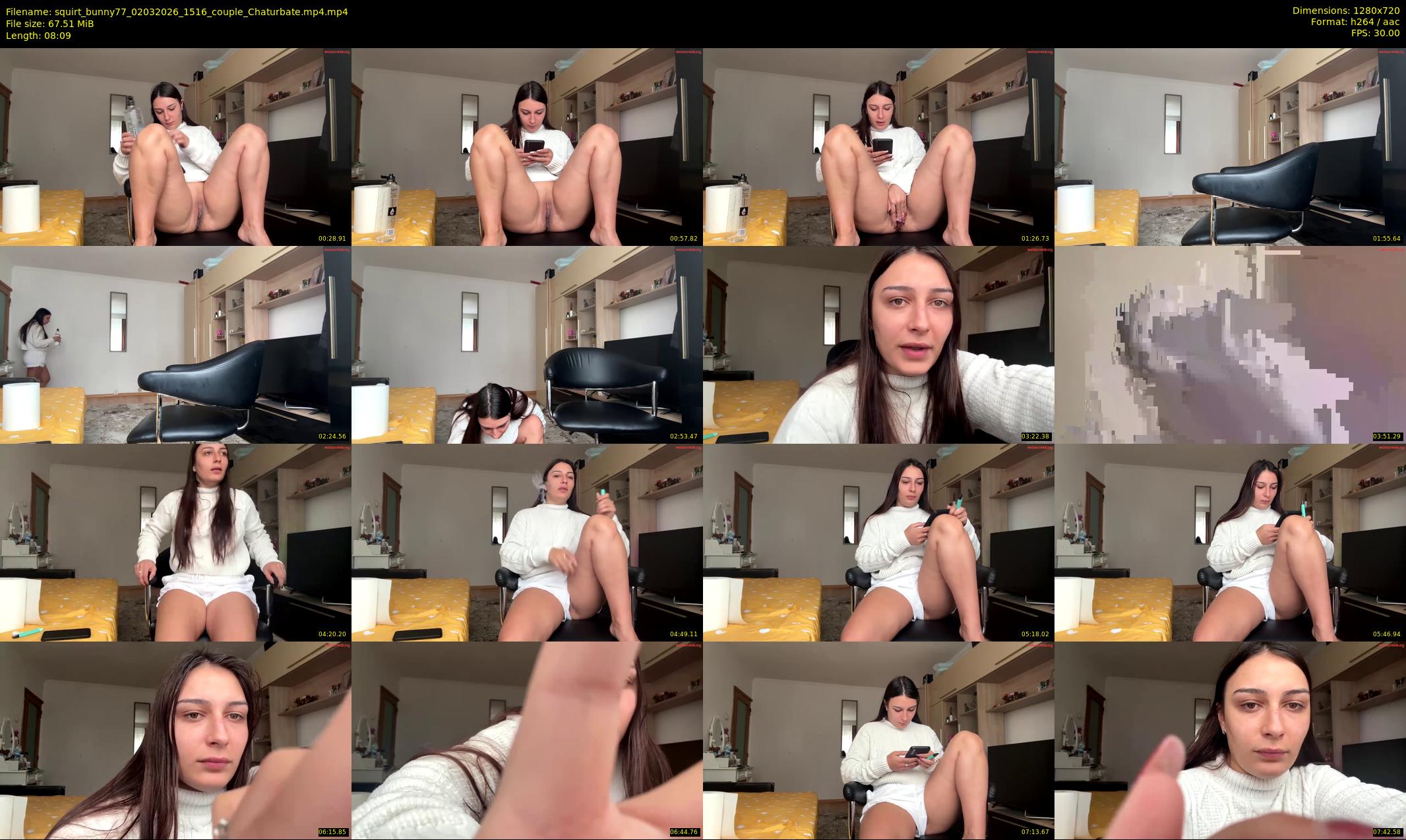 squirt_bunny77 — 9 minute Chaturbate couple cam show recording, 720p, Mar 2, 2026