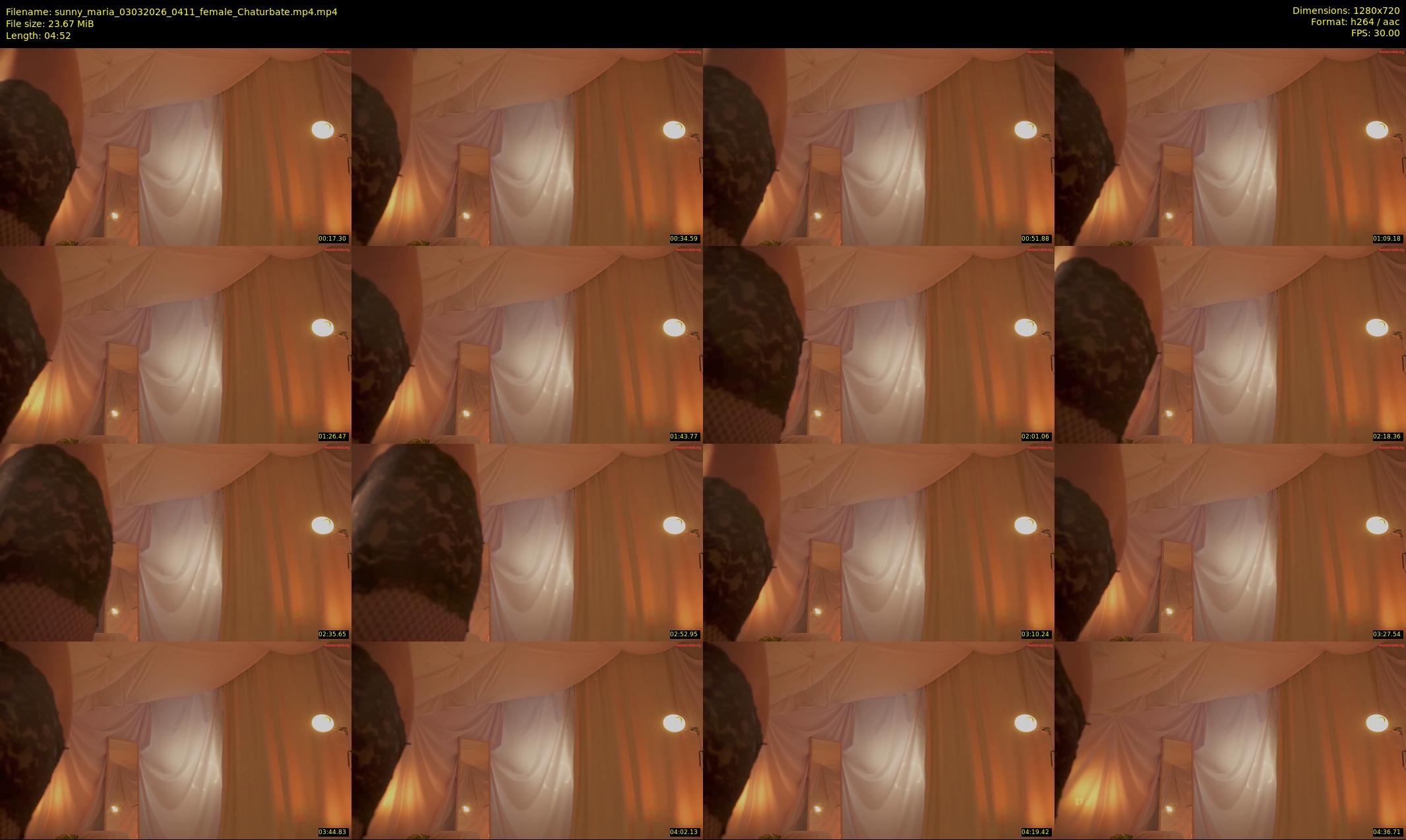 sunny_maria — 5 minute Chaturbate female cam show recording, 720p, Mar 3, 2026