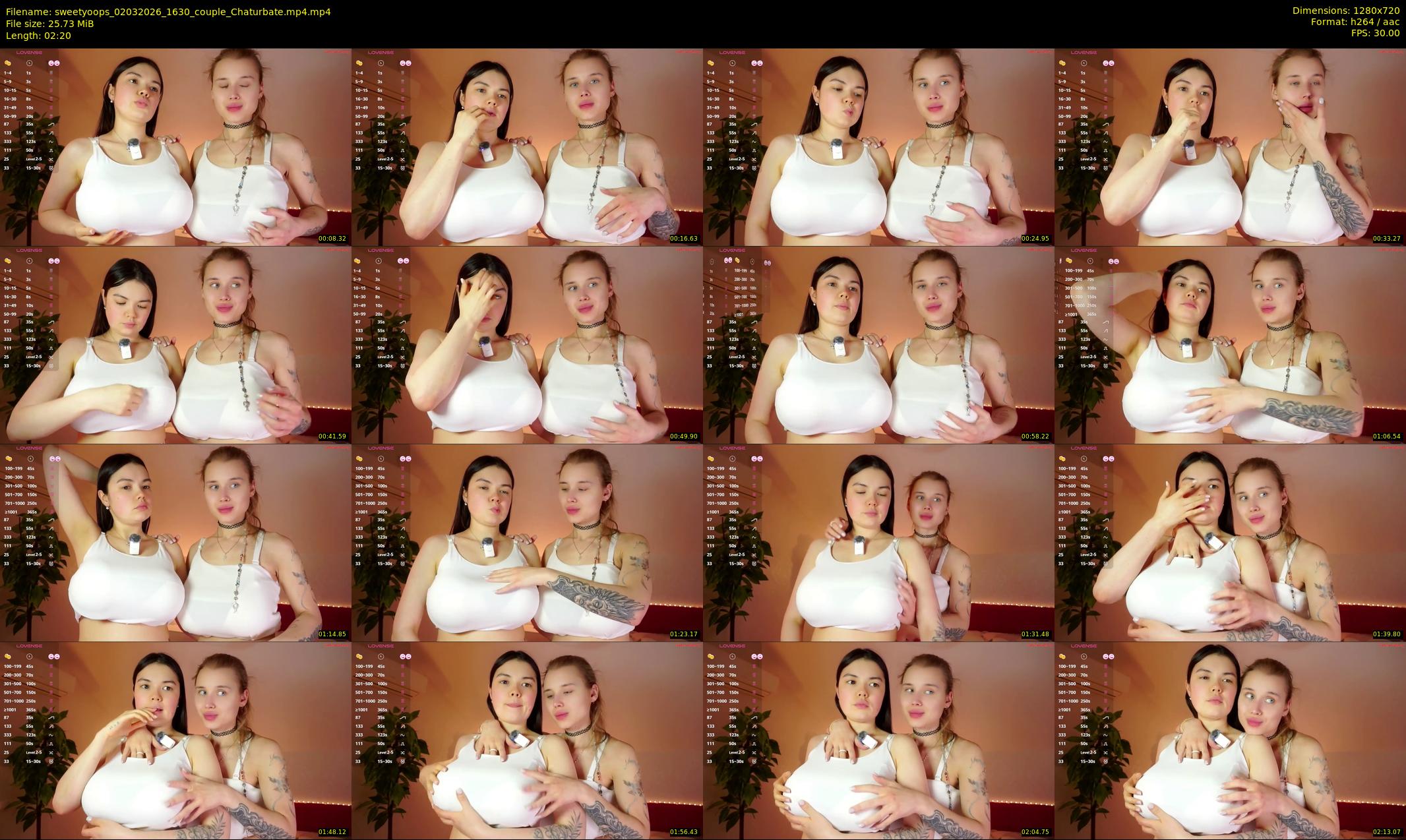 sweetyoops — 3 minute Chaturbate female cam show recording, 720p, Mar 2, 2026