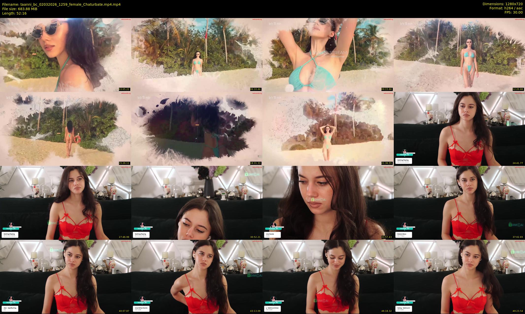 taanni_bc — 53 minute Chaturbate female cam show recording, 720p, Mar 2, 2026