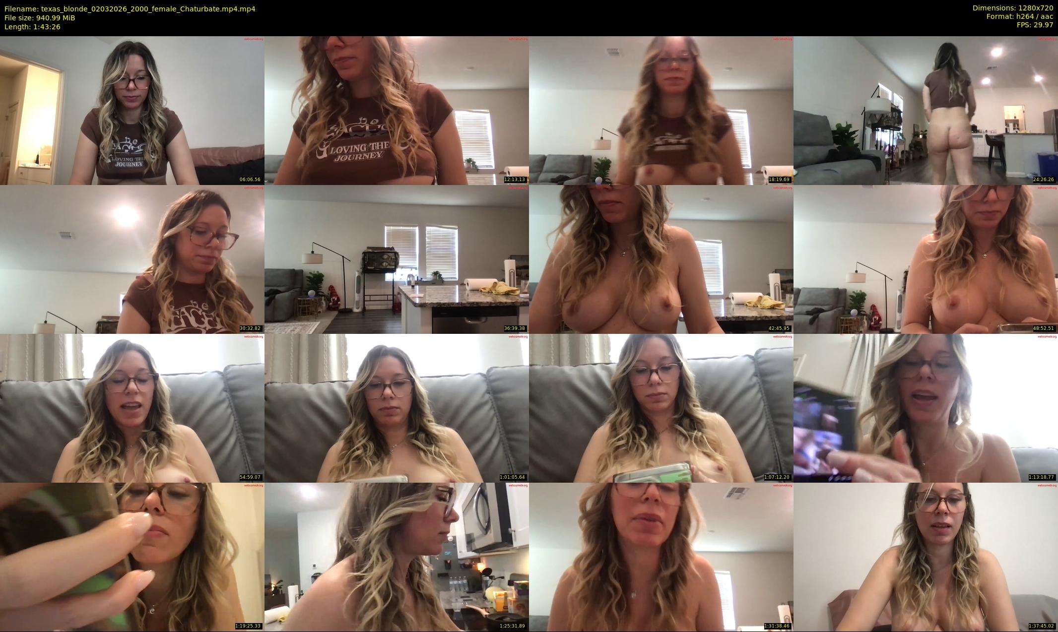 texas_blonde — 104 minute Chaturbate female cam show recording, 720p, Mar 2, 2026