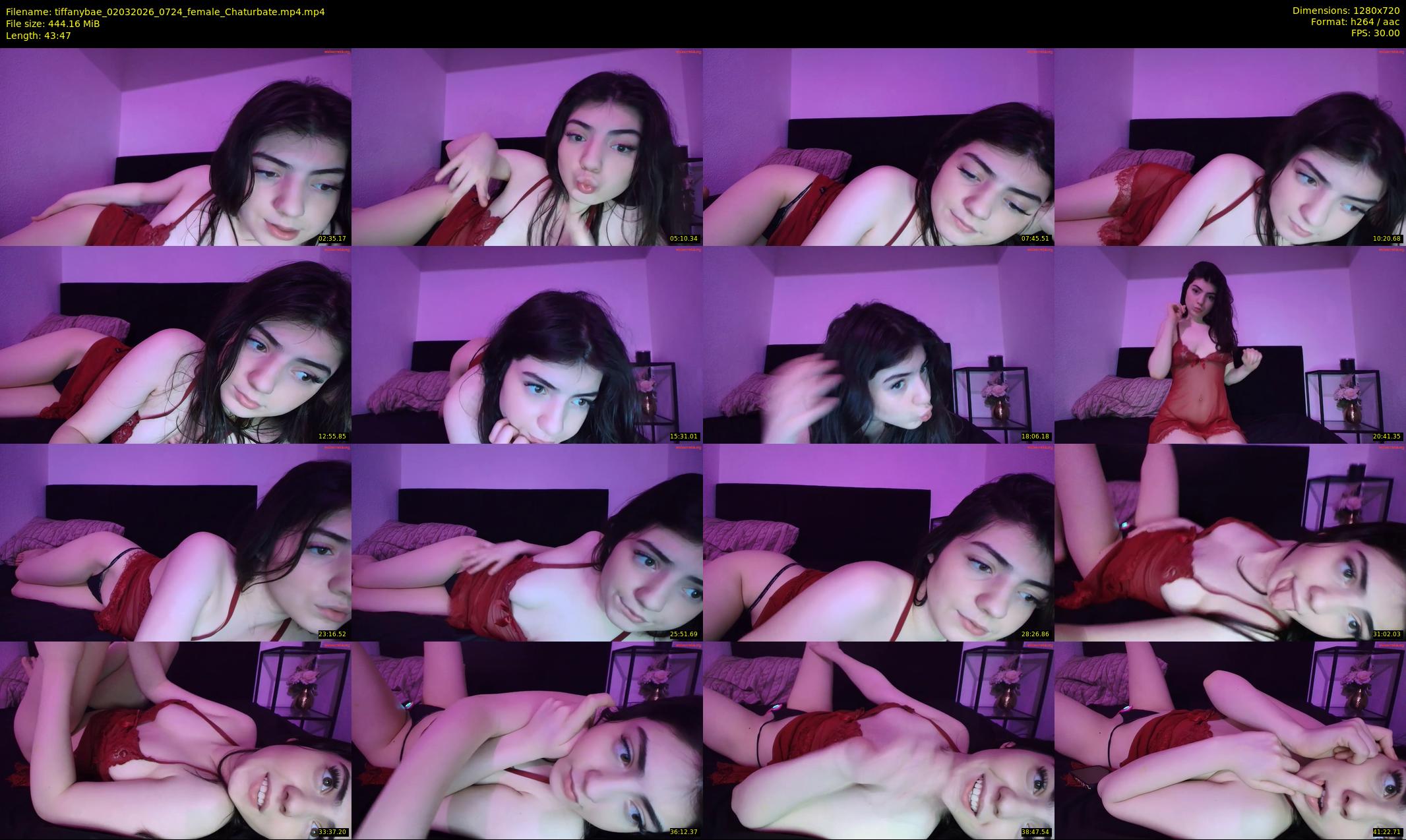tiffanybae — 44 minute Chaturbate female cam show recording, 720p, Mar 2, 2026