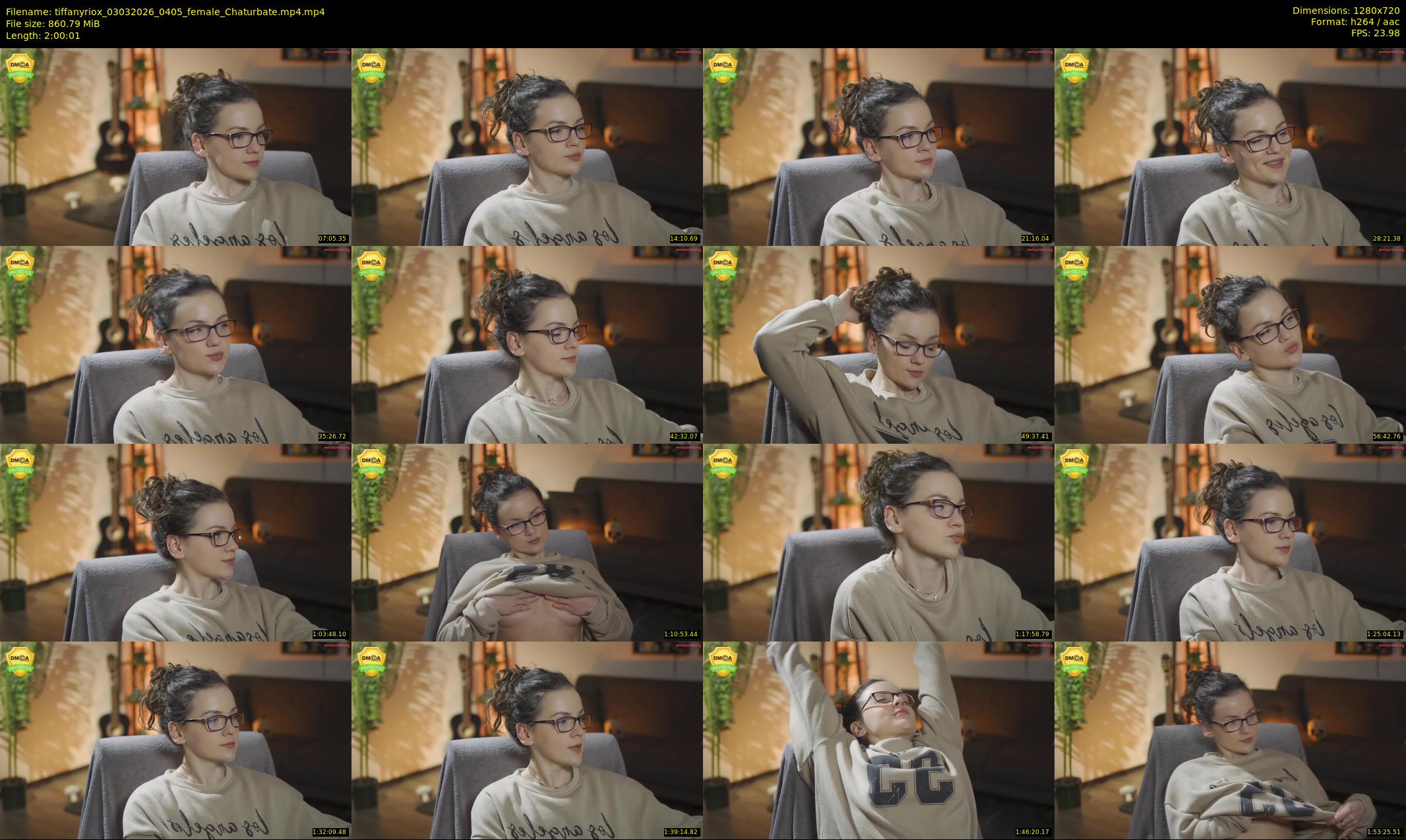 tiffanyriox — 121 minute Chaturbate female cam show recording, 720p, Mar 3, 2026