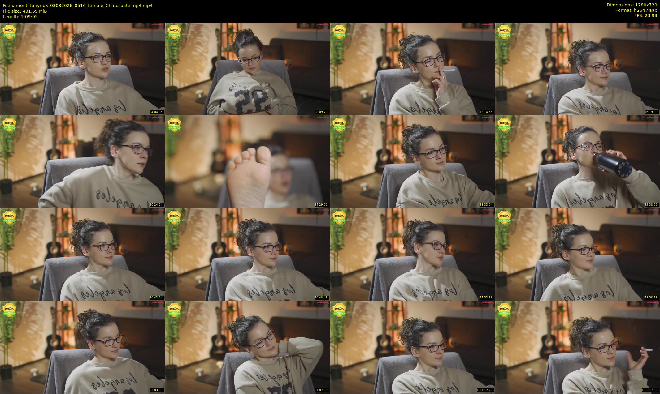 tiffanyriox — 70 minute Chaturbate female cam show recording, 720p, Mar 3, 2026