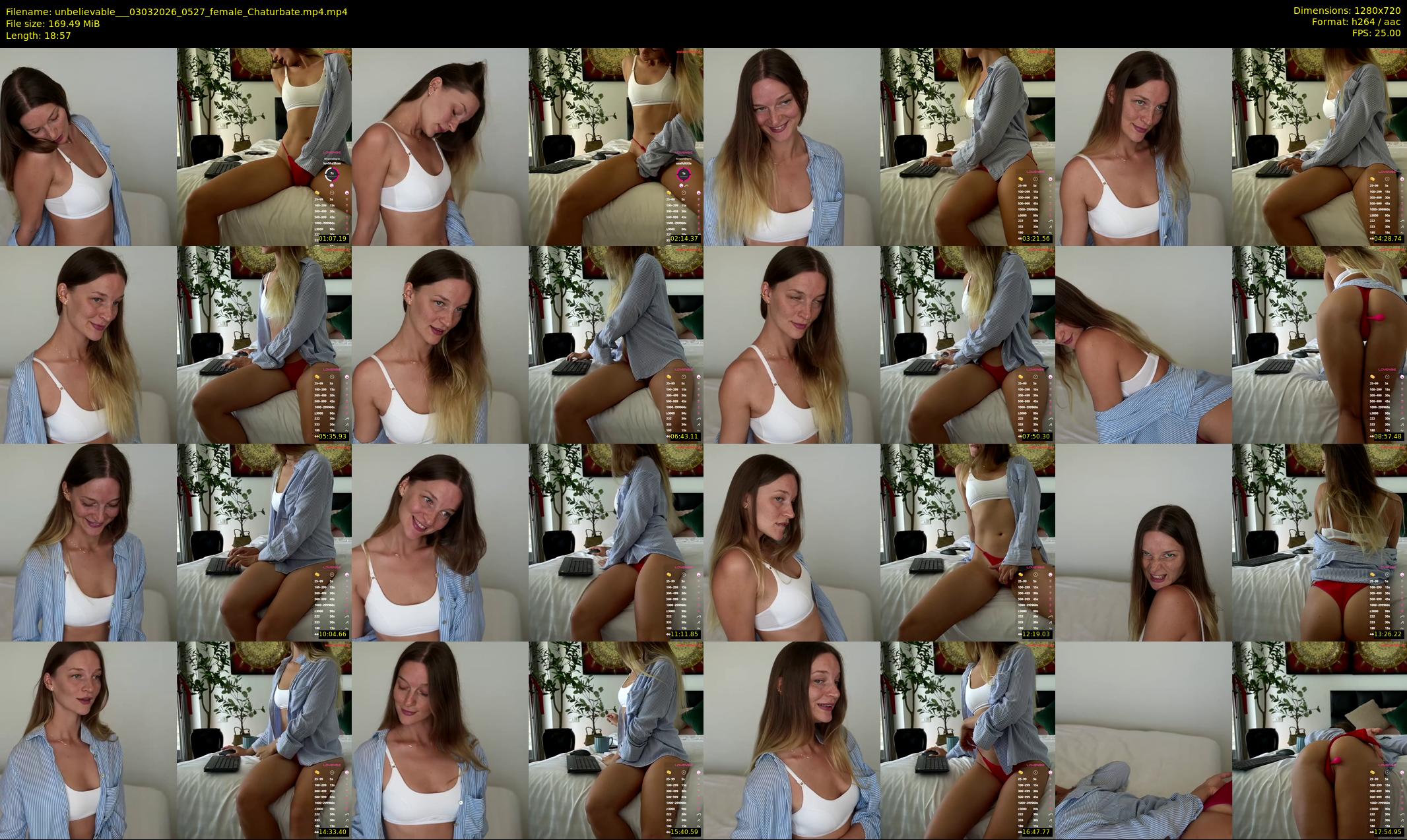 unbelievable__ — 19 minute Chaturbate female cam show recording, 720p, Mar 3, 2026