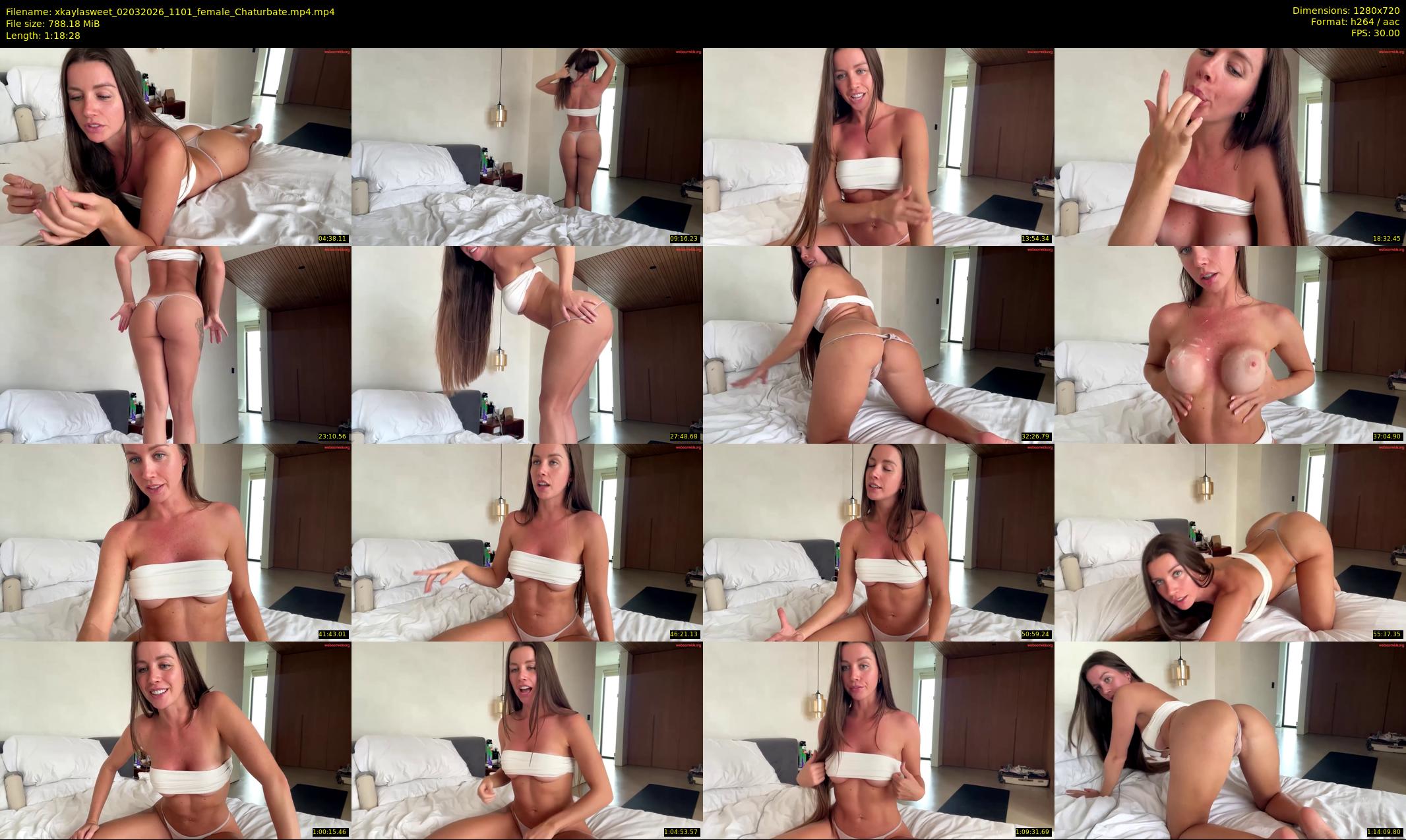 xkaylasweet — 79 minute Chaturbate female cam show recording, 720p, Mar 2, 2026