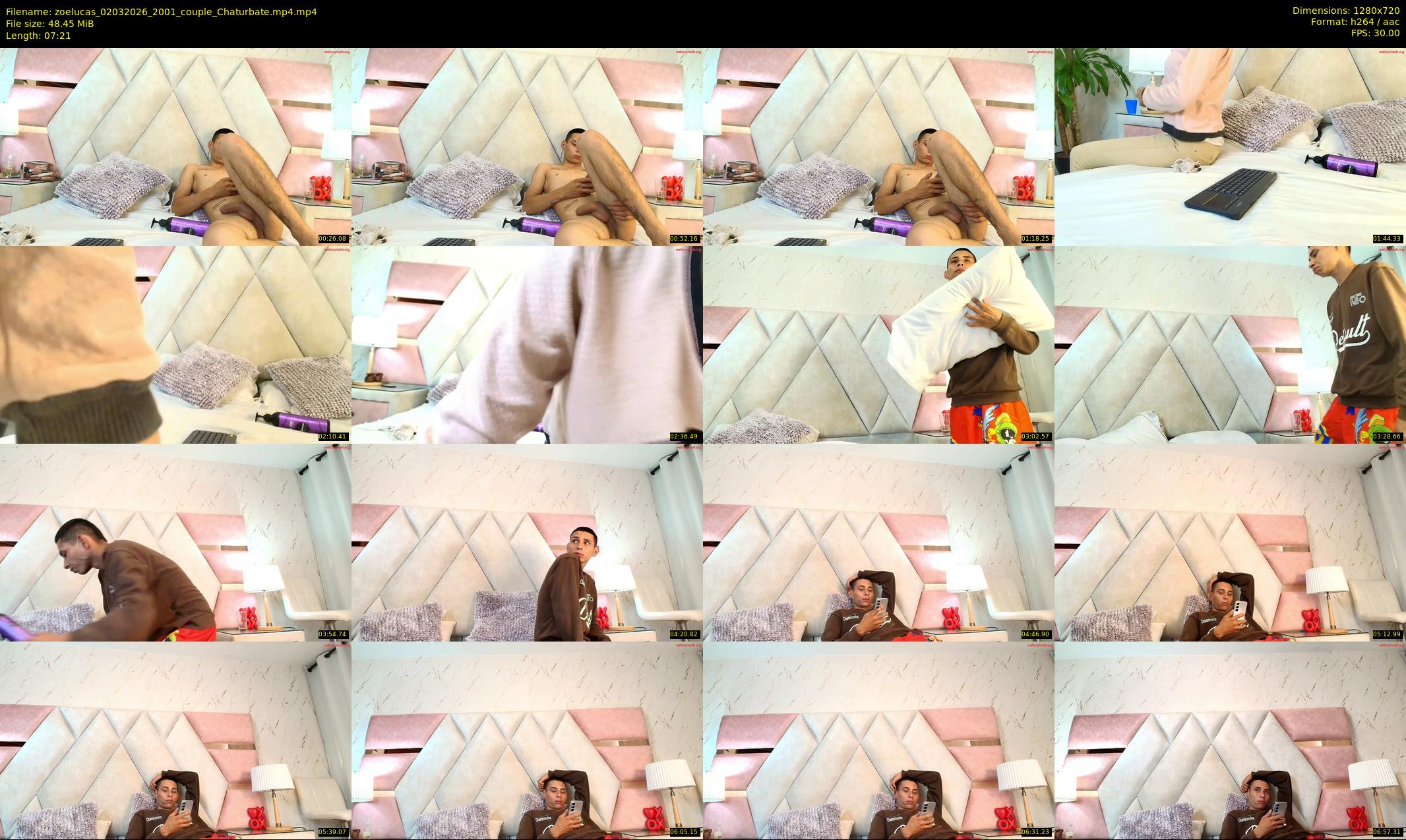 zoelucas — 8 minute Chaturbate couple cam show recording, 720p, Mar 2, 2026
